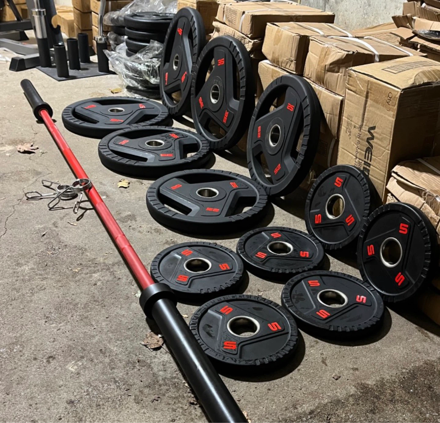 Gym equipment/Olympic Plate Set - photo 3