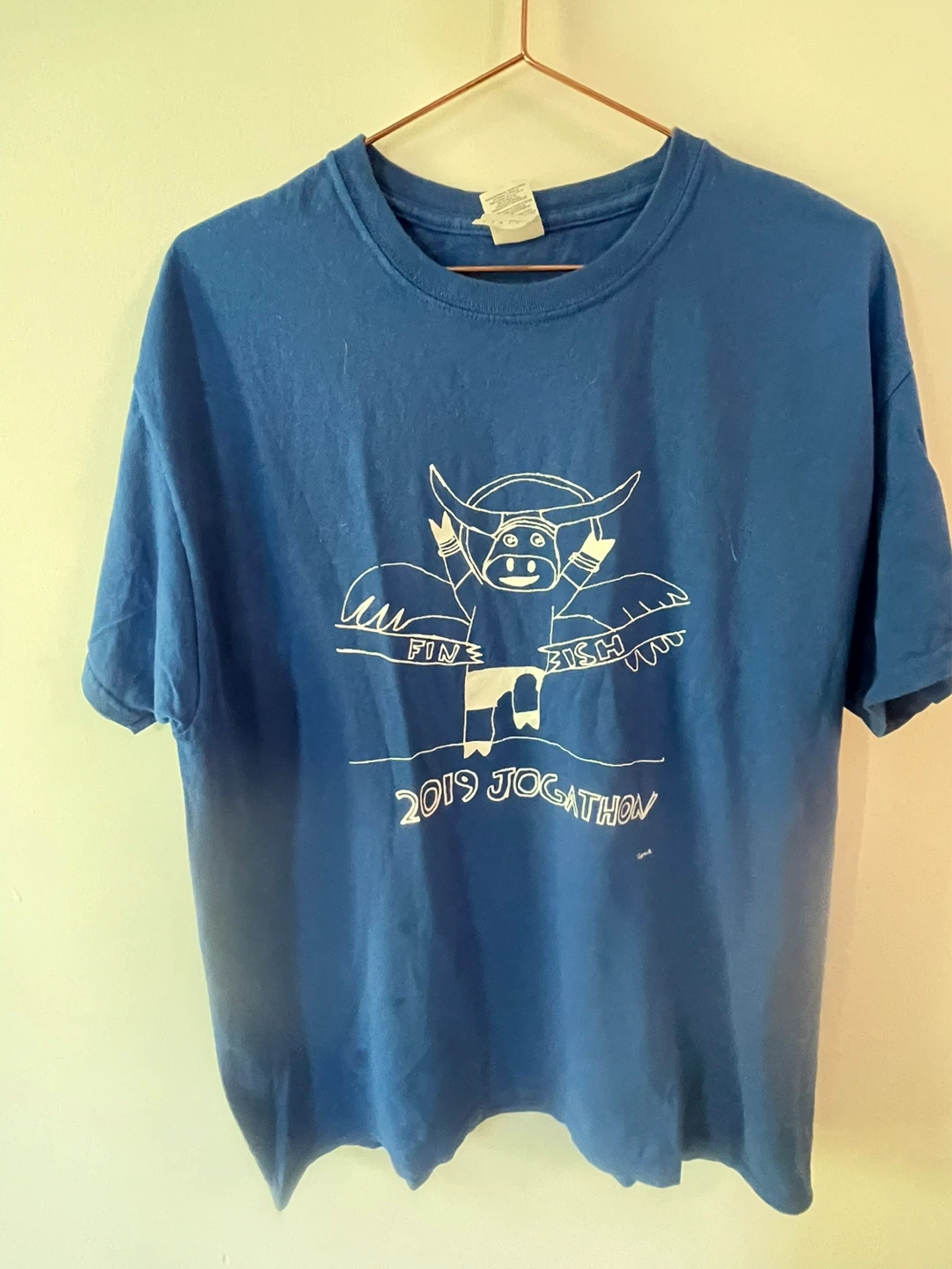 Gildan Blue 2019 Jogathon T-Shirt - photo 2