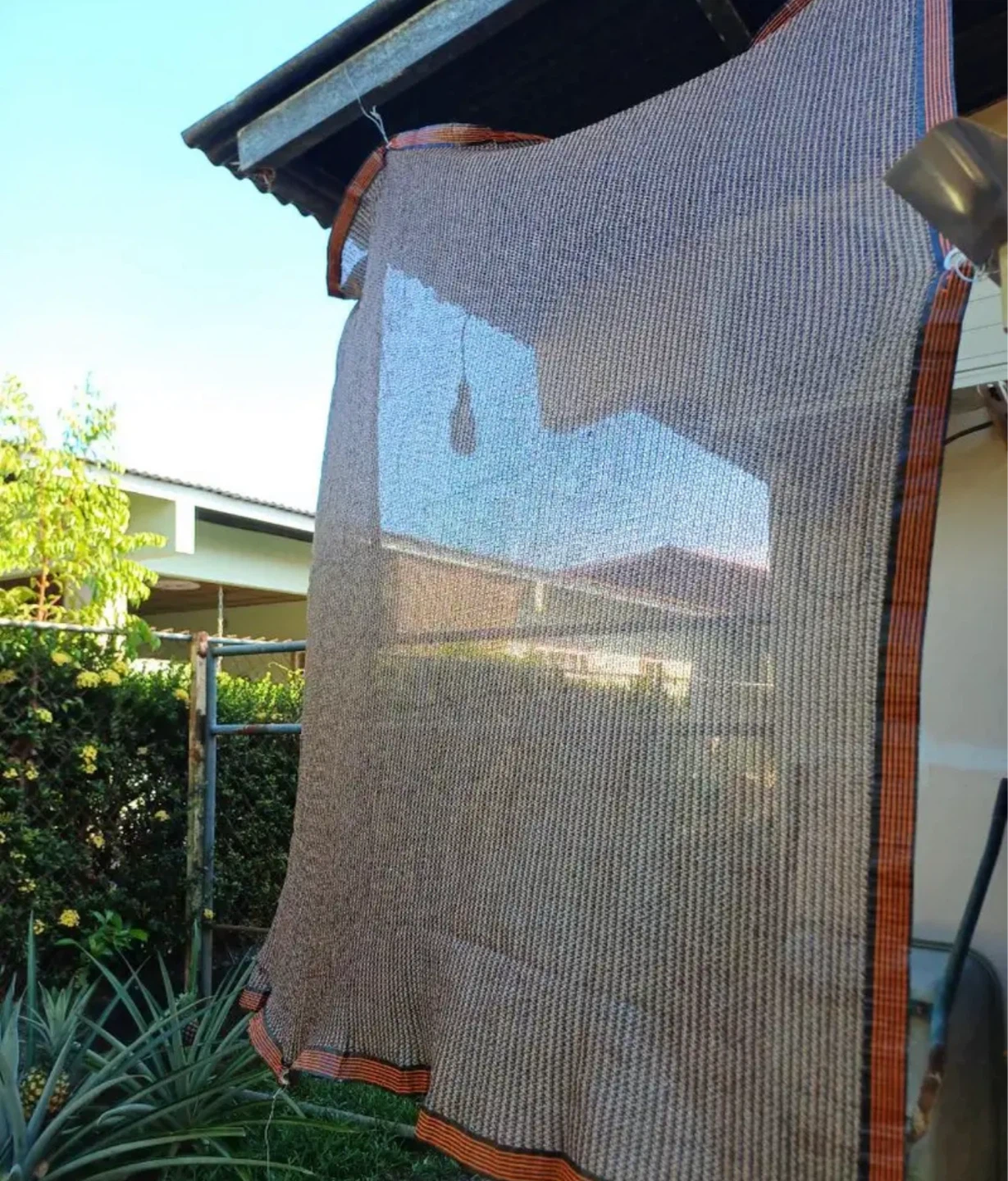 Black Shade Cloth with Grommets 3x4m black - photo 2