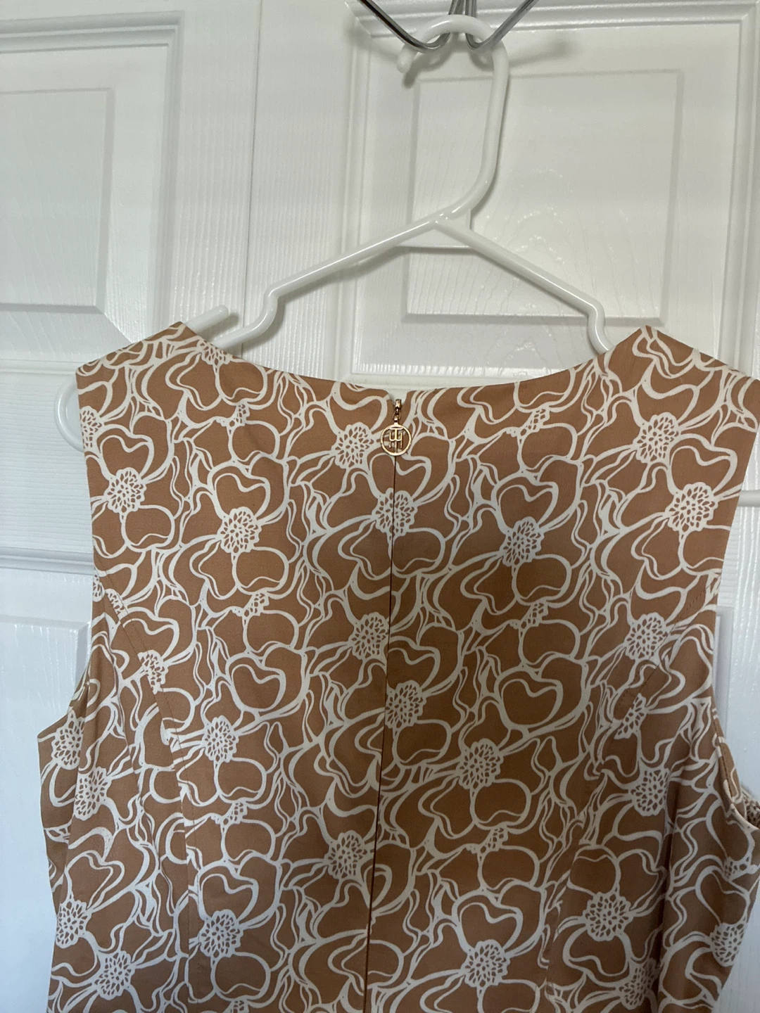 Tommy Hilfiger  Women's Sleeveless Dress - Brown Floral Print - photo 2