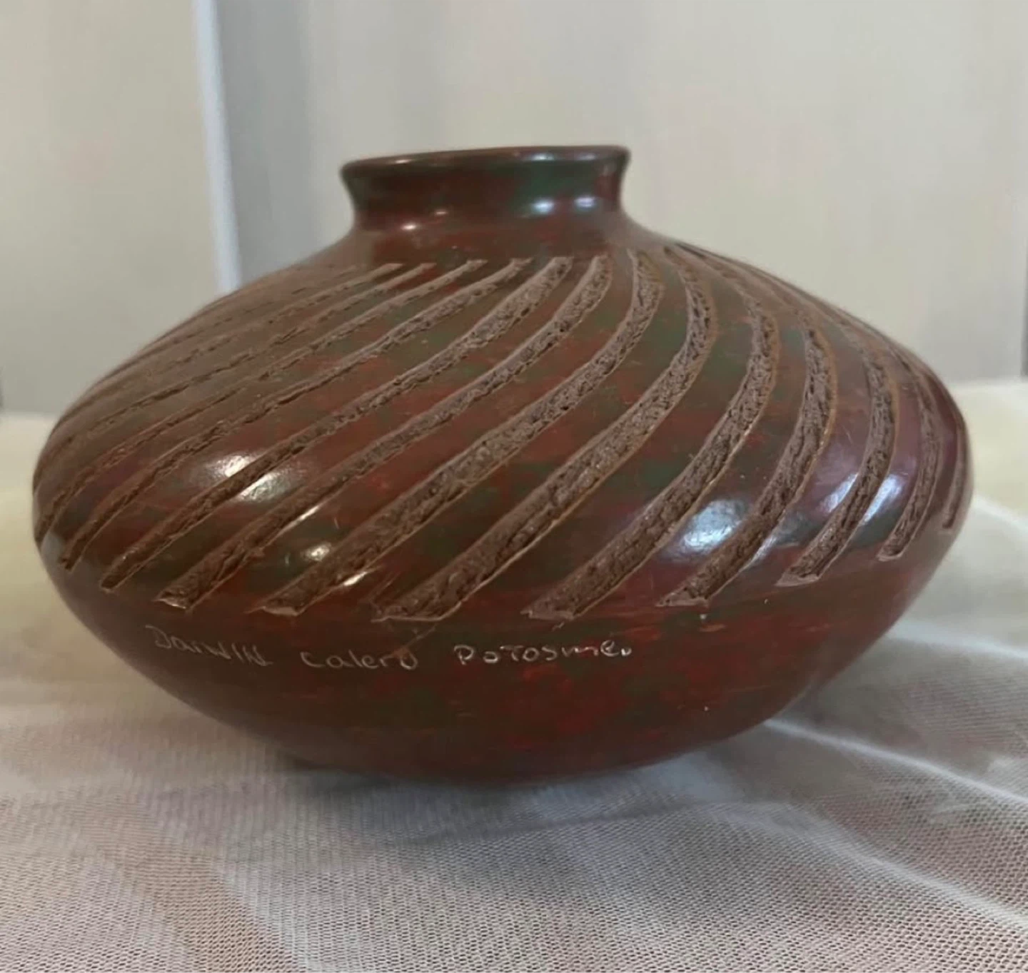 Hand-made Pottery Vase