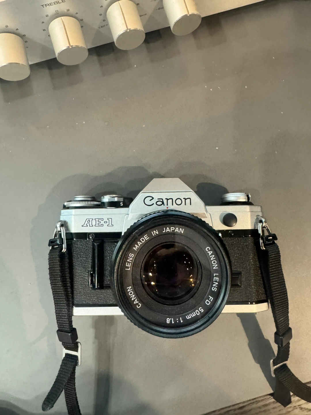 Canon AE-1 35mm Film Camera with 50mm f/1.8 Lens
