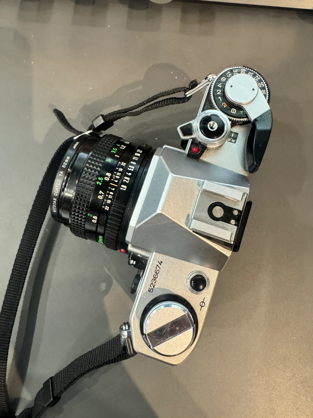Canon AE-1 35mm Film Camera with 50mm f/1.8 Lens - photo 2