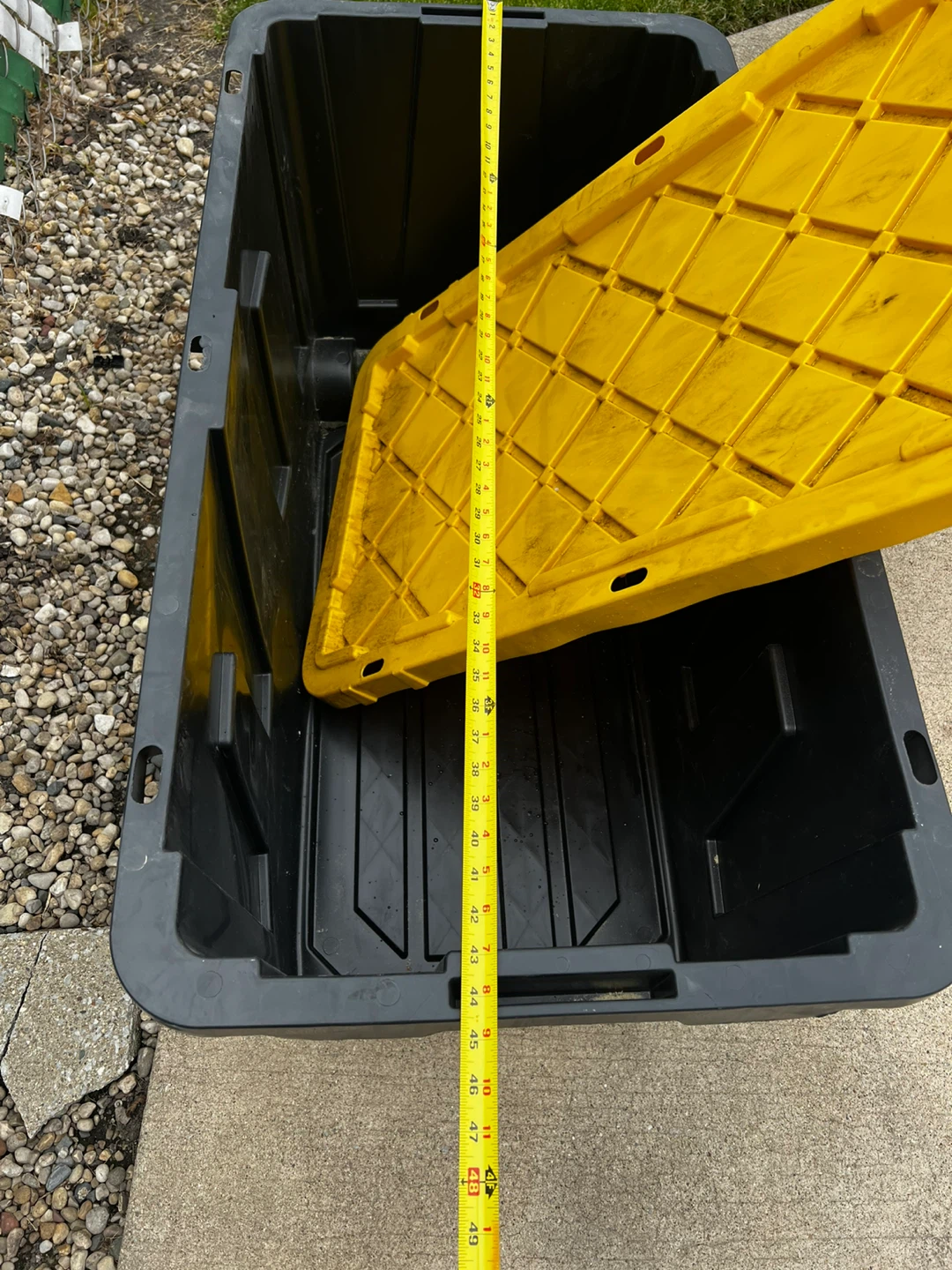 HDX 70 Gal. Tough Storage Tote with Wheels - photo 5