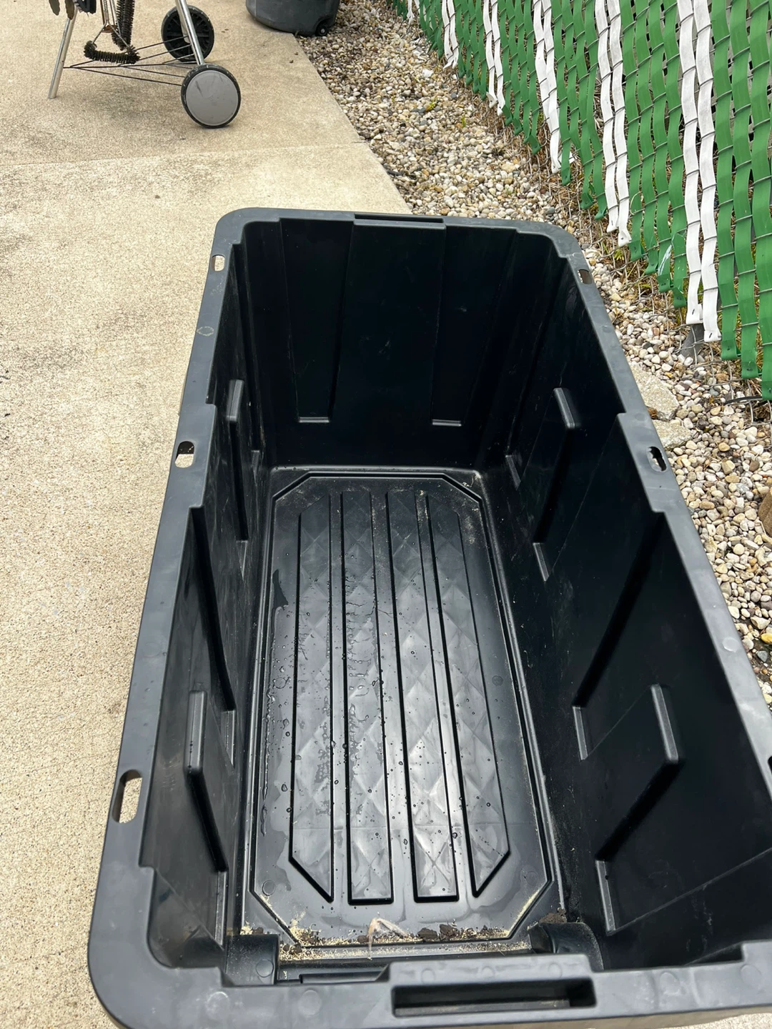 HDX 70 Gal. Tough Storage Tote with Wheels - photo 4