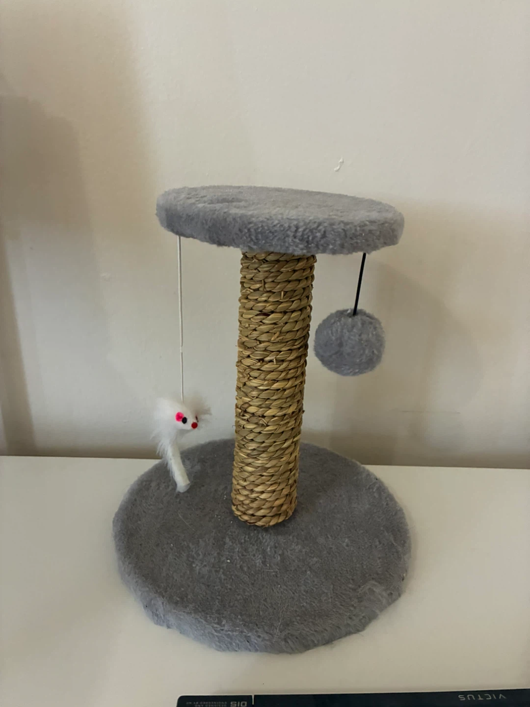 FREE Cat Scratching Post with Hanging Toys