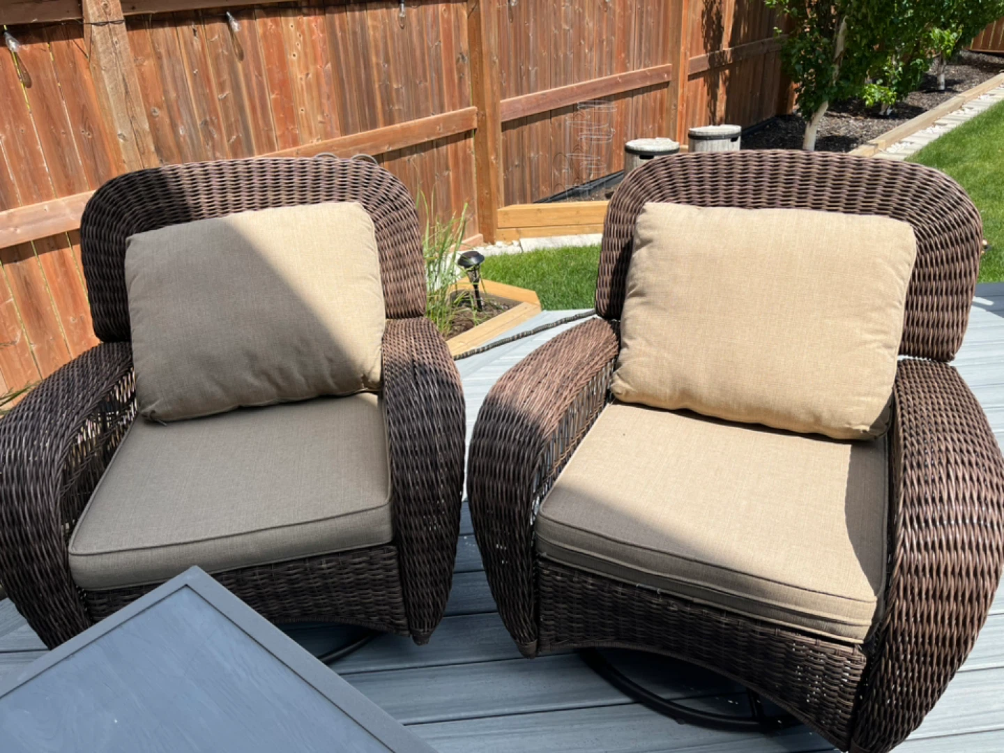 Hampton Bay Wicker Loveseat