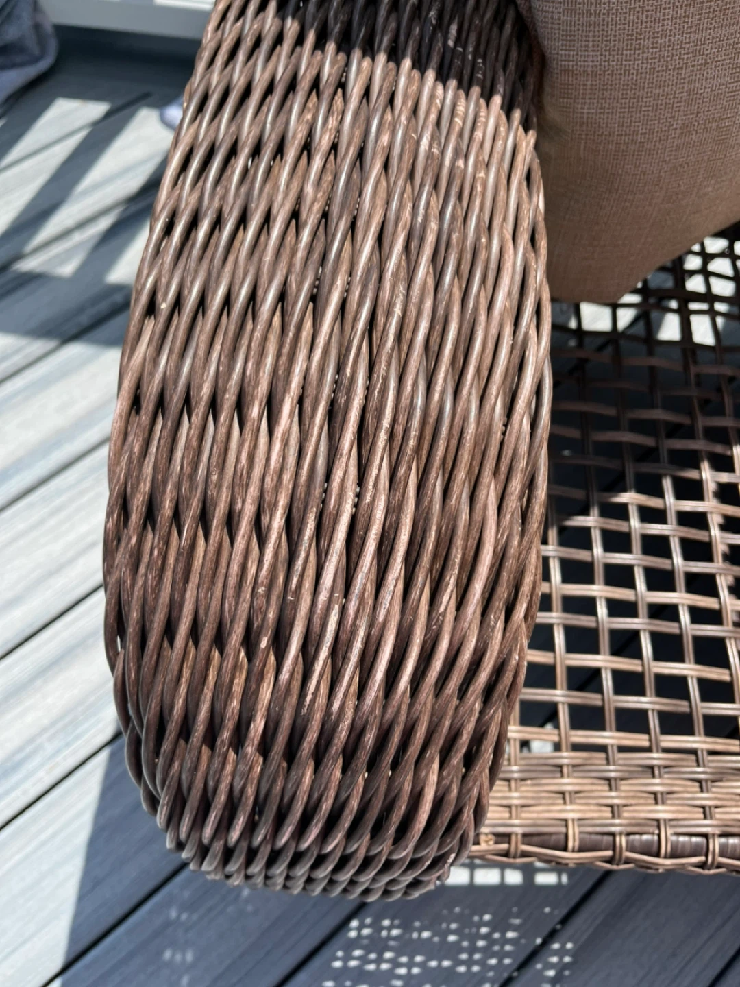 Hampton Bay Wicker Loveseat - photo 4