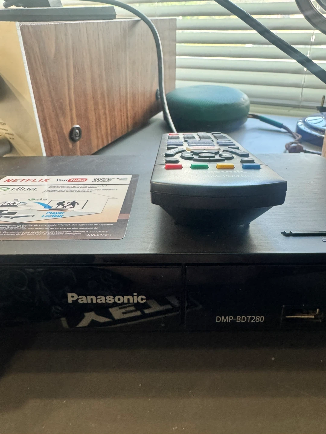 Panasonic Blu-Ray Disc Player DMP-BDT280