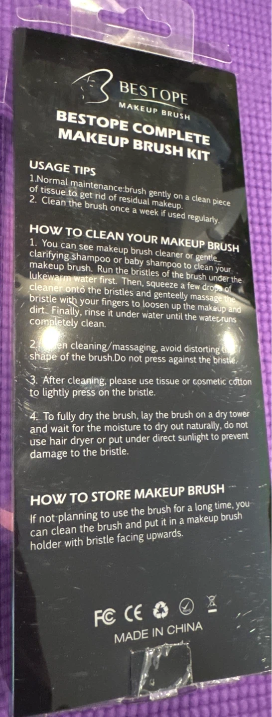 BESTOPE Complete Makeup Brush Kit - photo 3