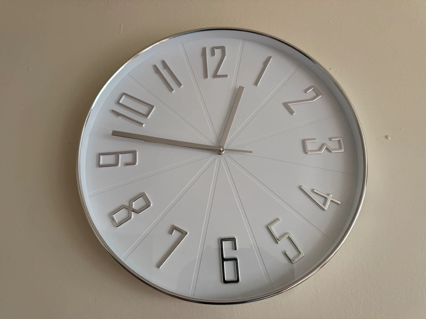 White Wall Clock