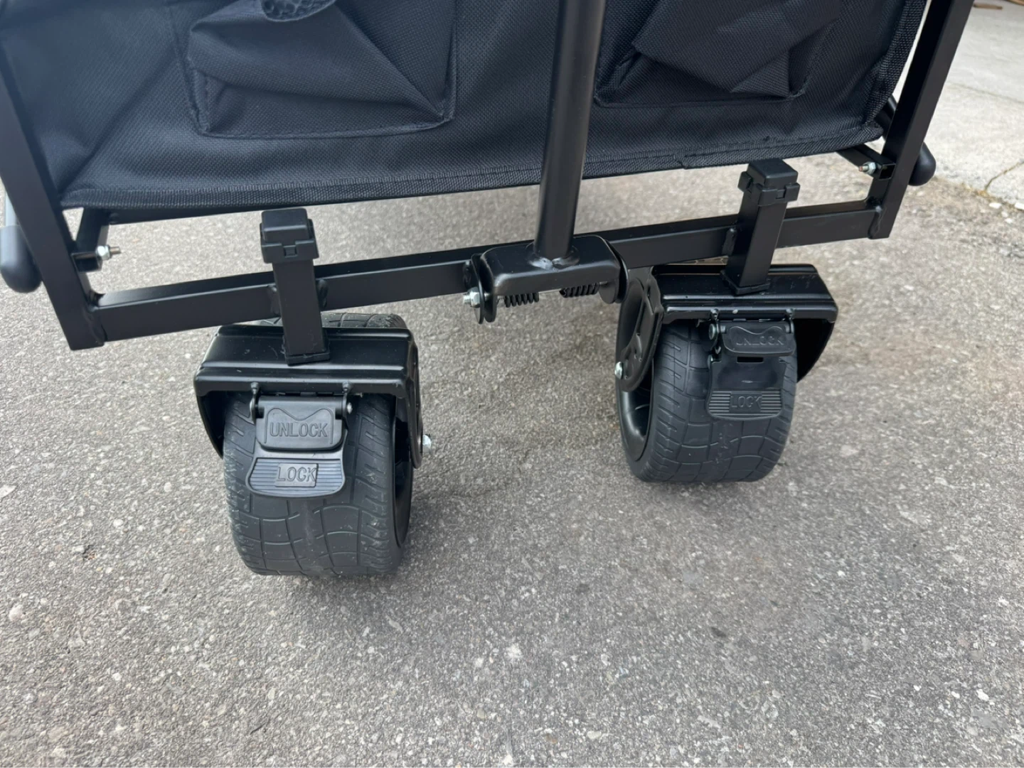 Black Folding Utility Cart - photo 2
