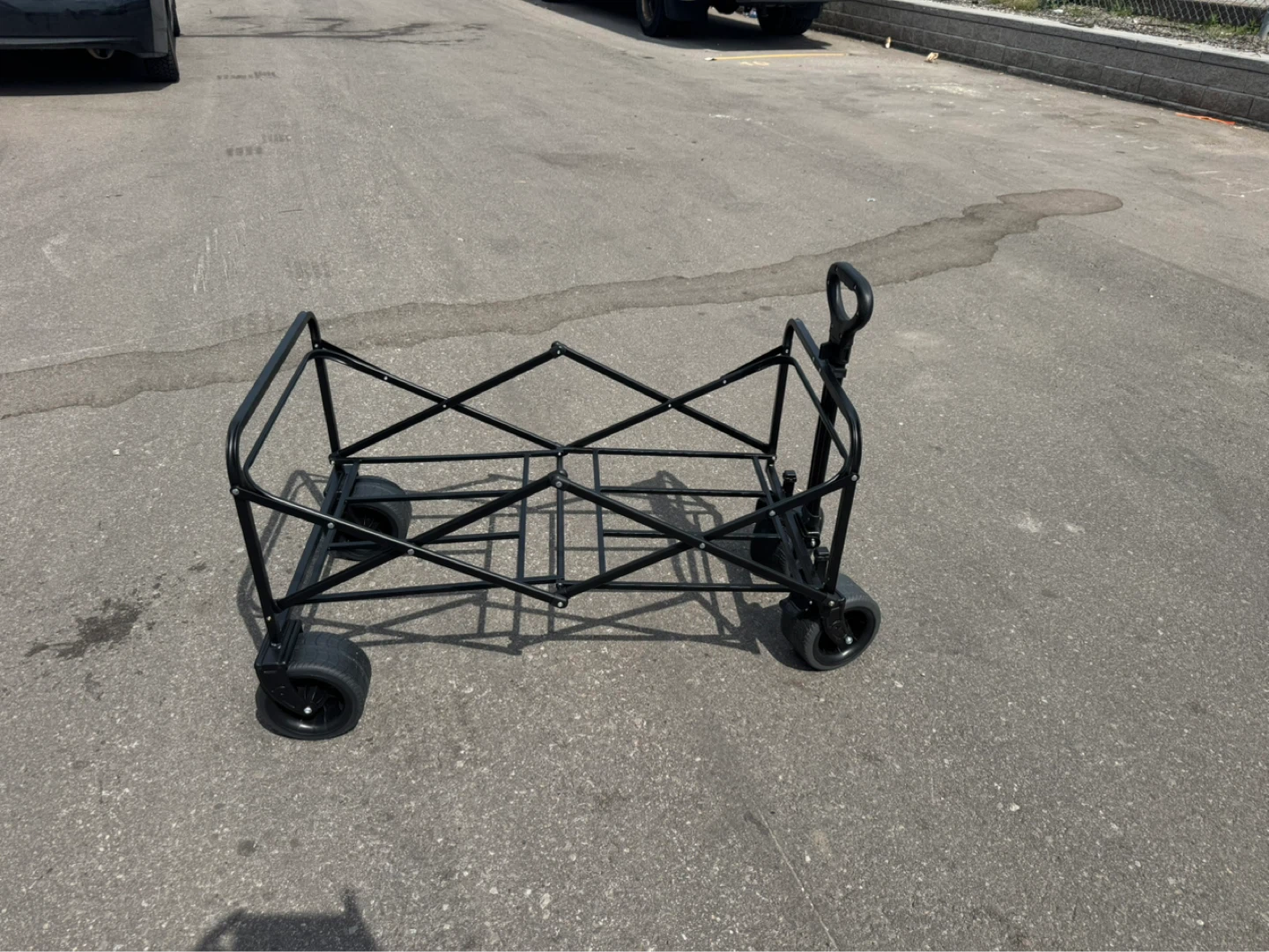 Black Folding Utility Cart - photo 3