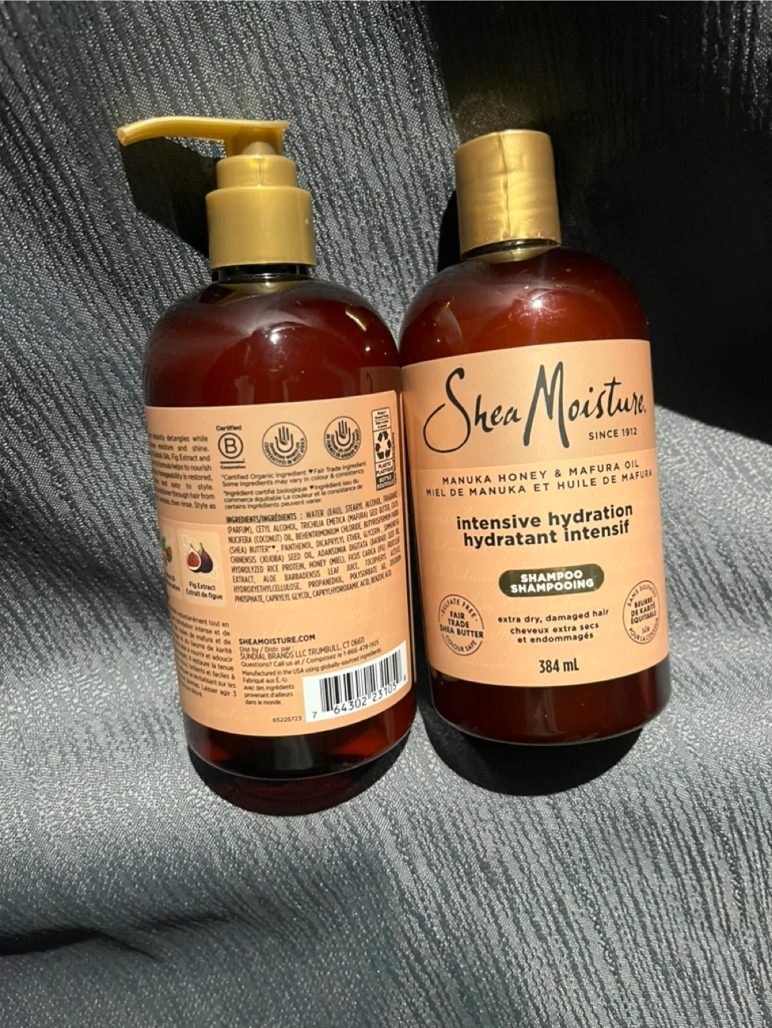 Shea Moisture Manuka Honey & Mafura Oil Shampoo & Conditioner - photo 2