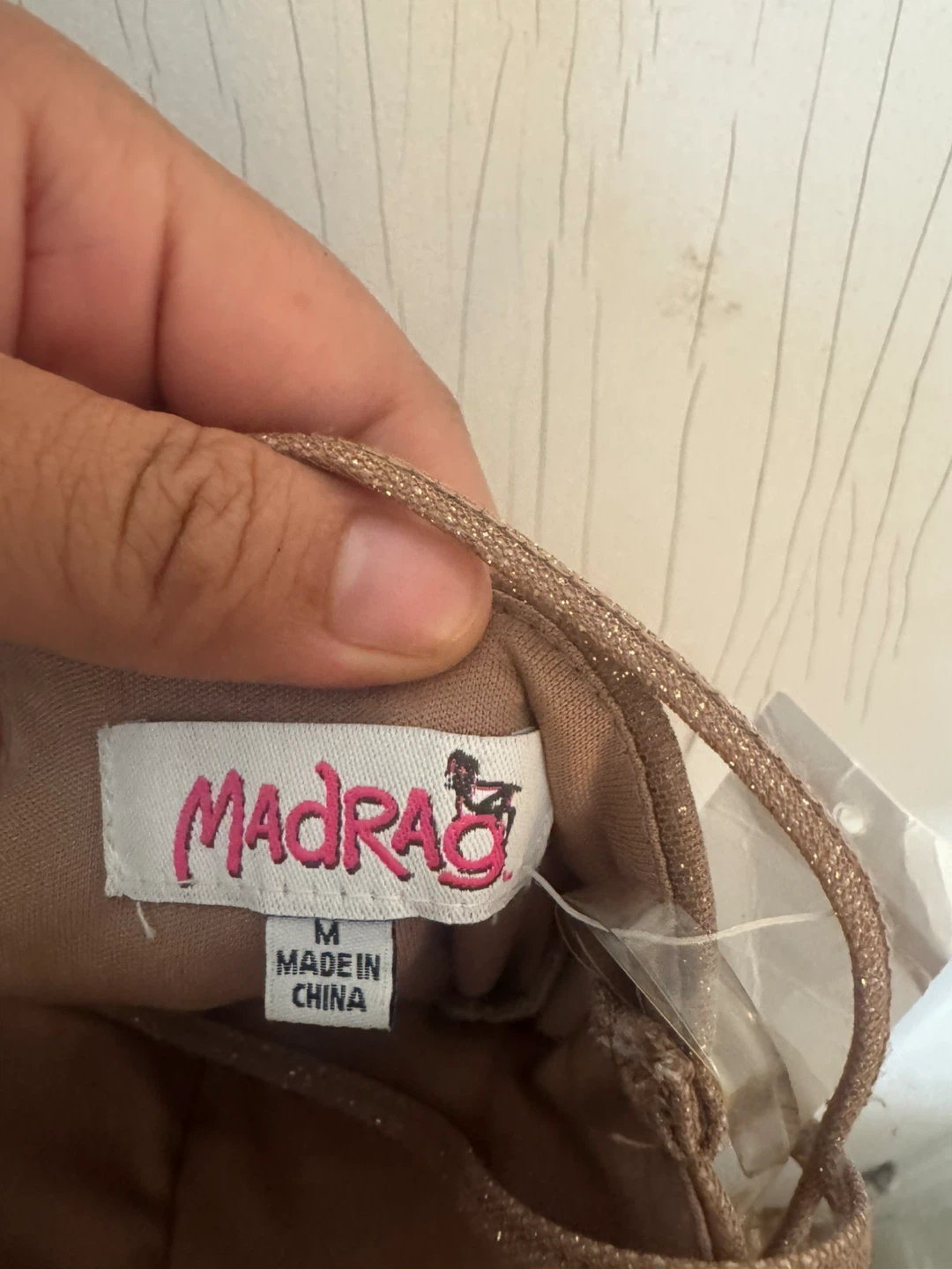 MadRags Sparkly Spaghetti Strap Dress - Size M - photo 2