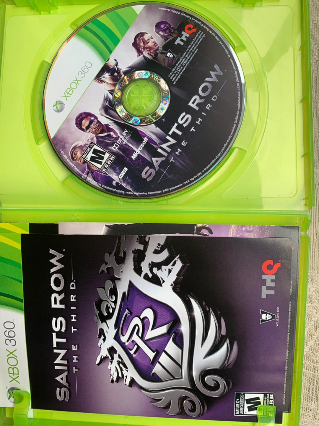 Saints Row The Third Xbox 360 Game - photo 2