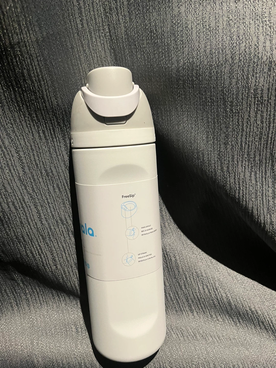 Owala FreeSip Water Bottle - White 24 oz - photo 2