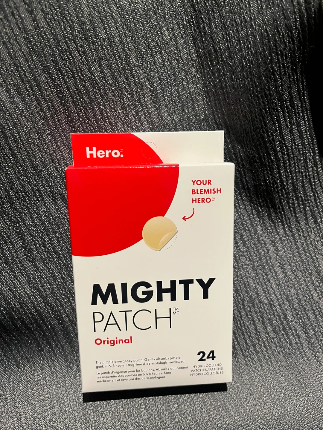 Hero Mighty Patch Original Hydrocolloid Patches - 24 Count