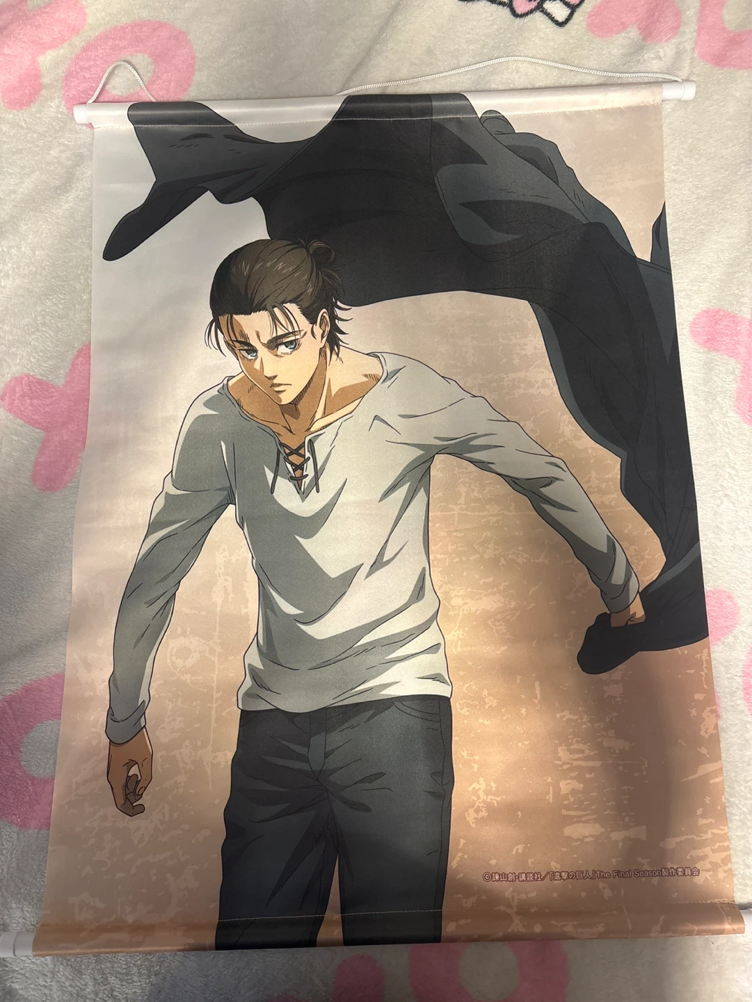 Attack on Titan The Final Season Eren Yeager Wall Scroll
