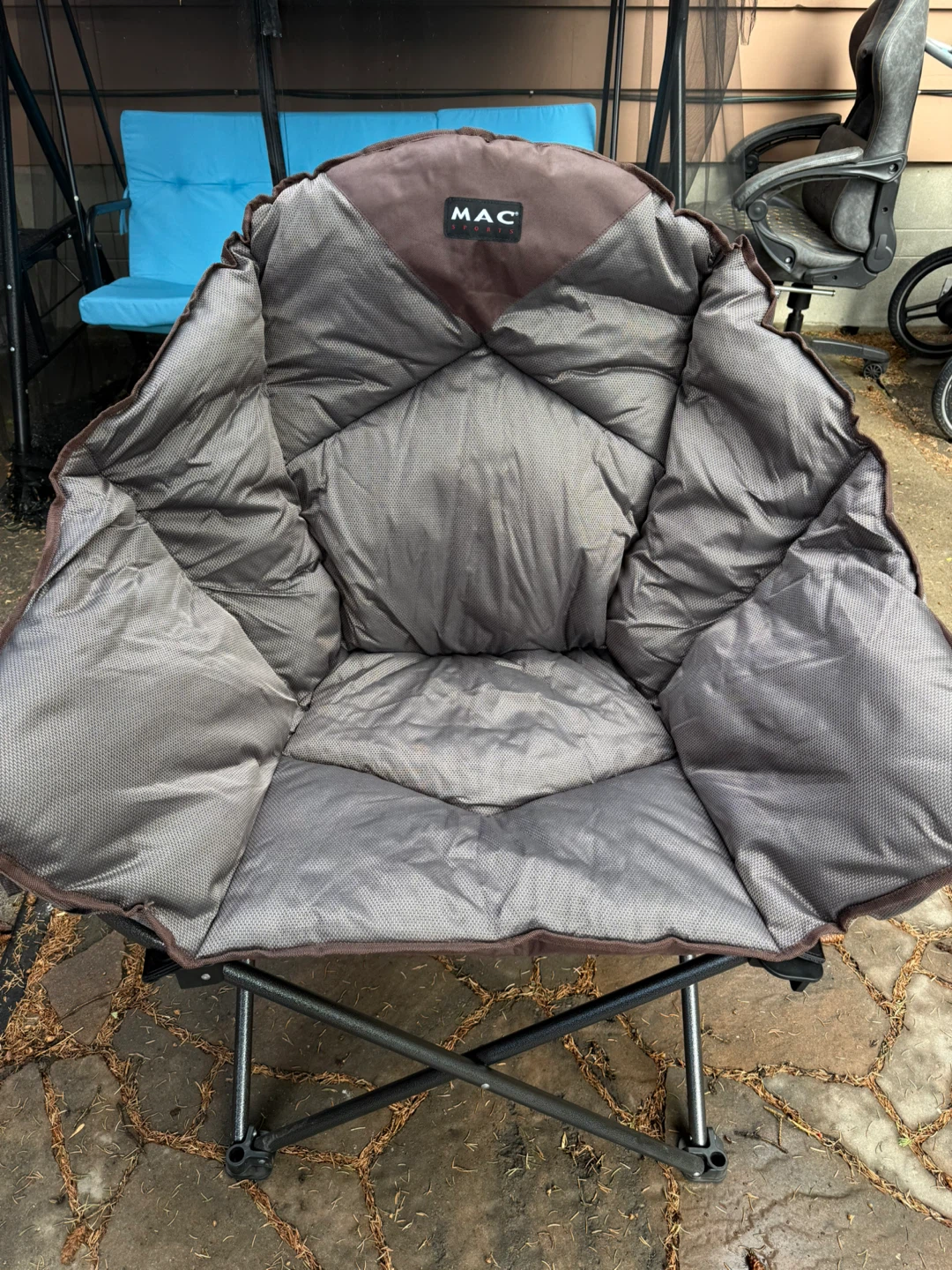 Mac Sports Padded Folding Club Camping Chair Carry Bag - photo 2