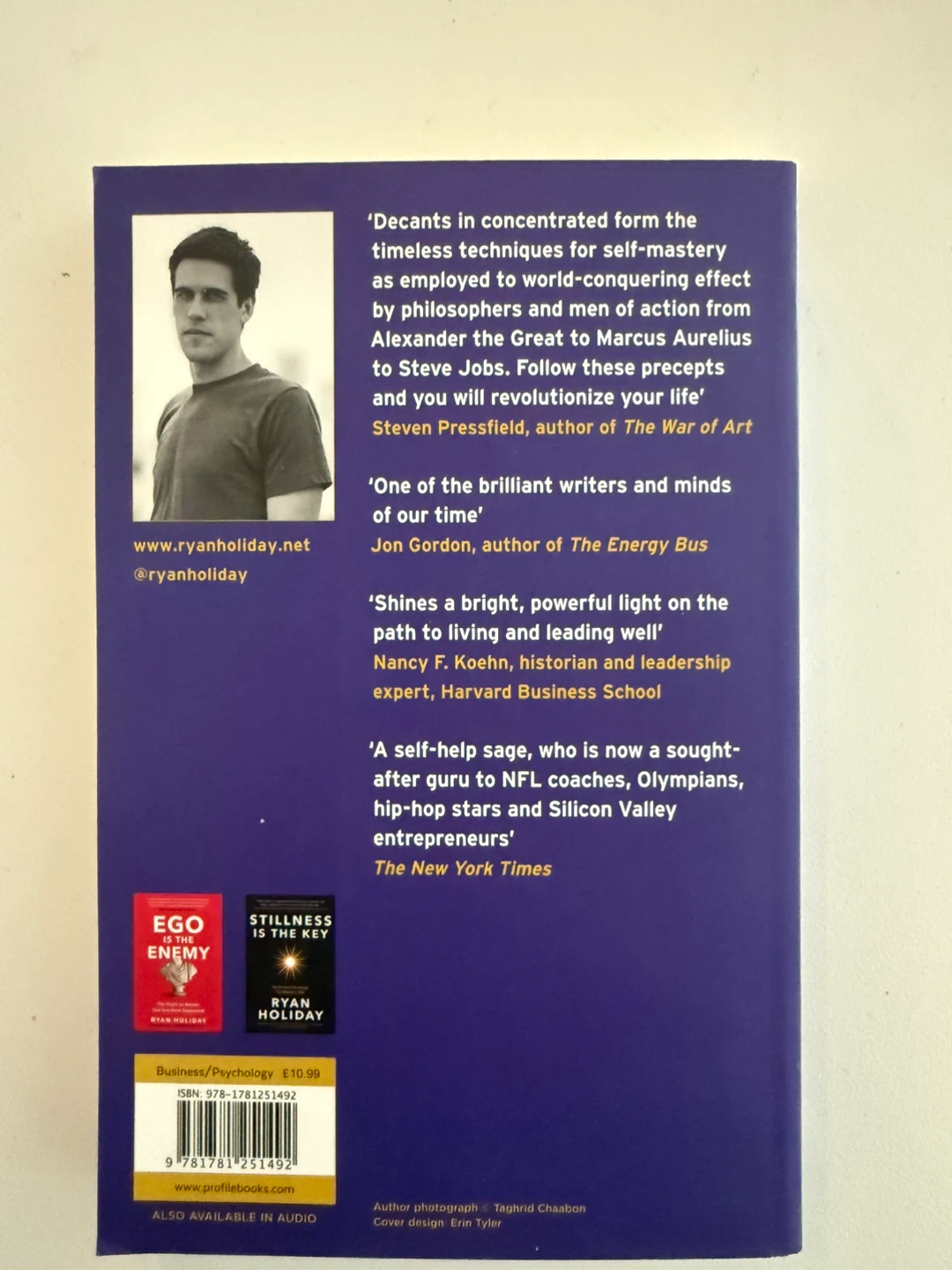 The Obstacle Is The Way by Ryan Holiday Book - photo 2