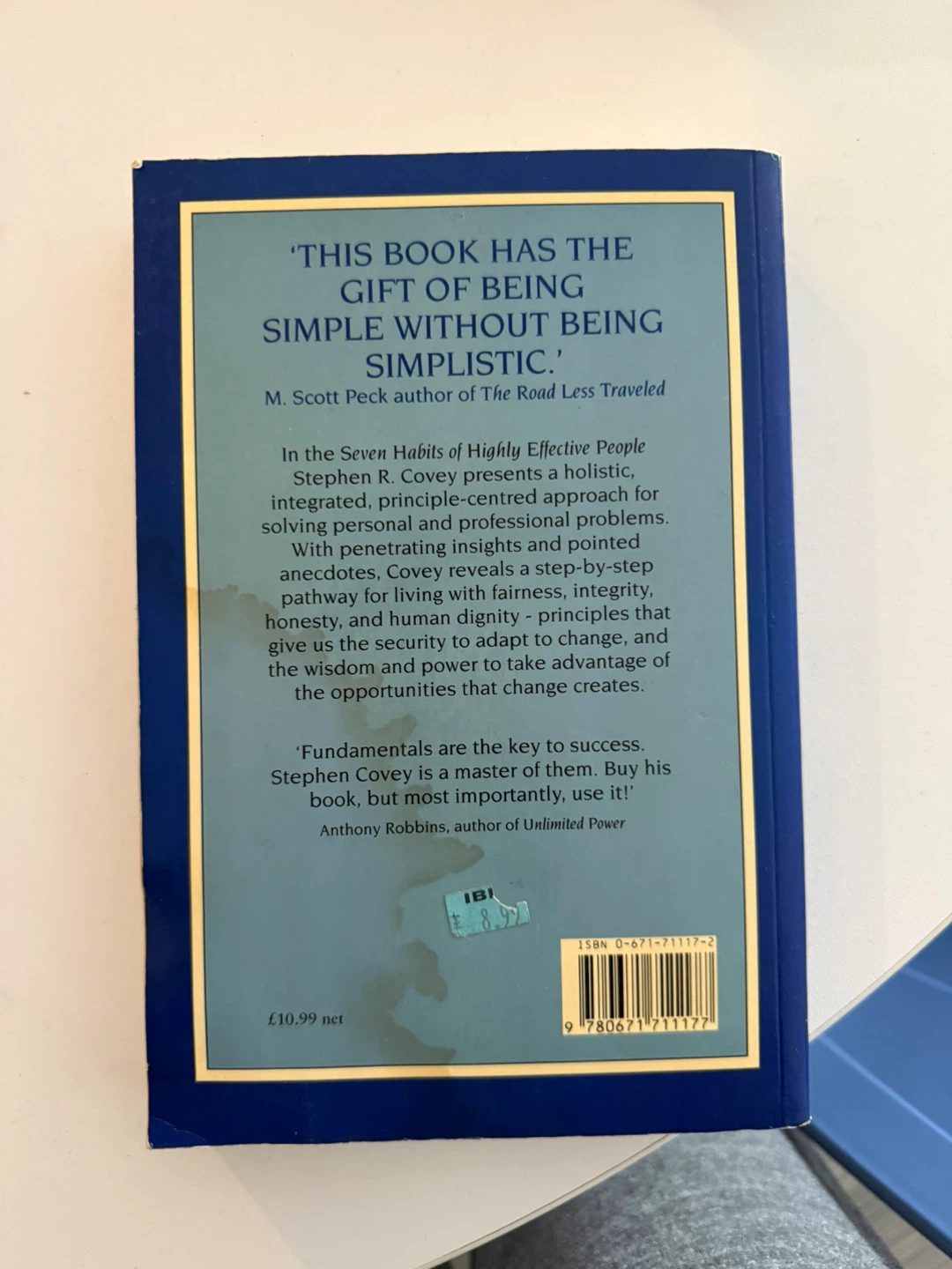 The 7 Habits of Highly Effective People by Stephen R. Covey Book - photo 2