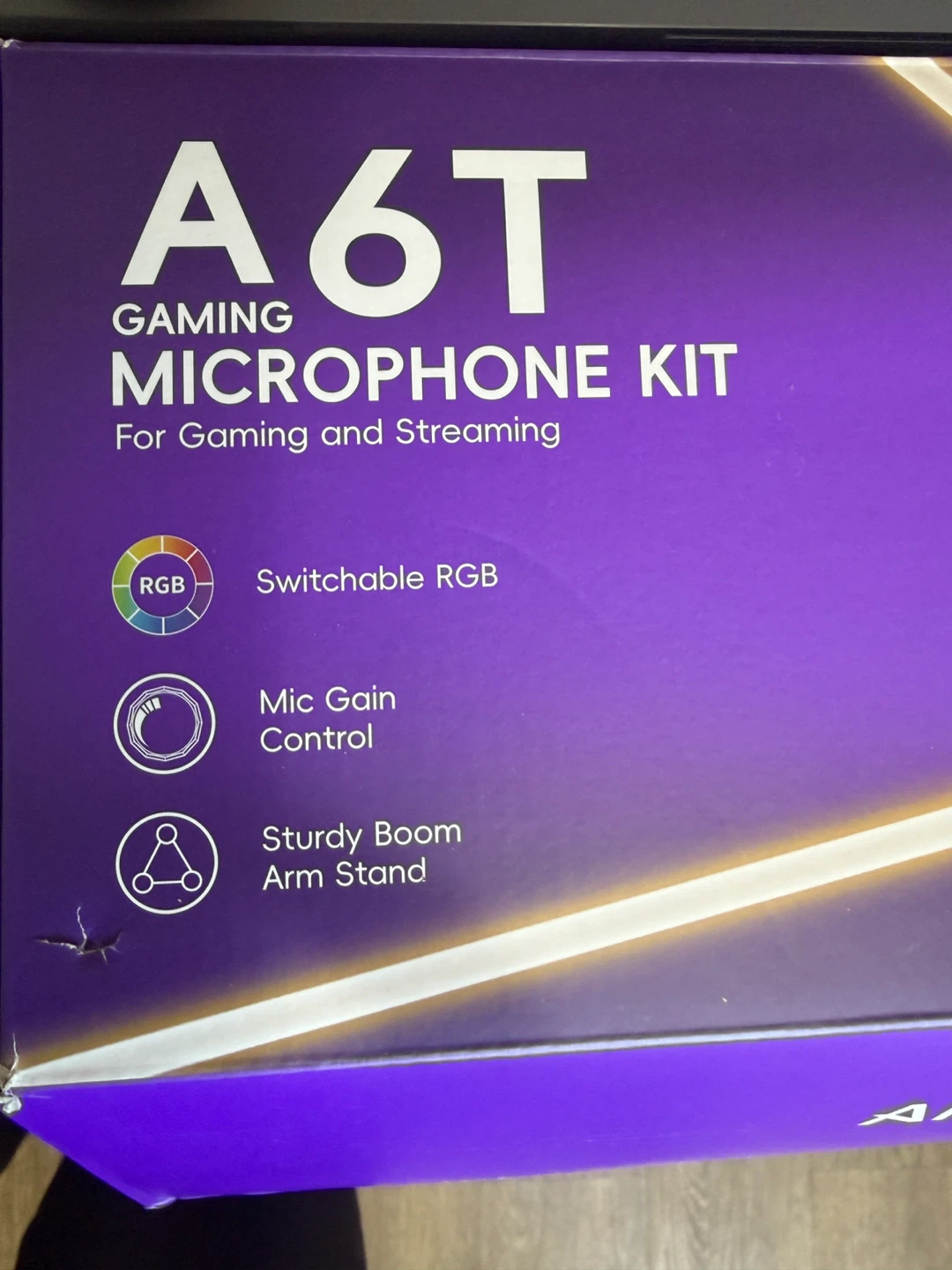 A6T Gaming Microphone Kit with Boom Arm - photo 3