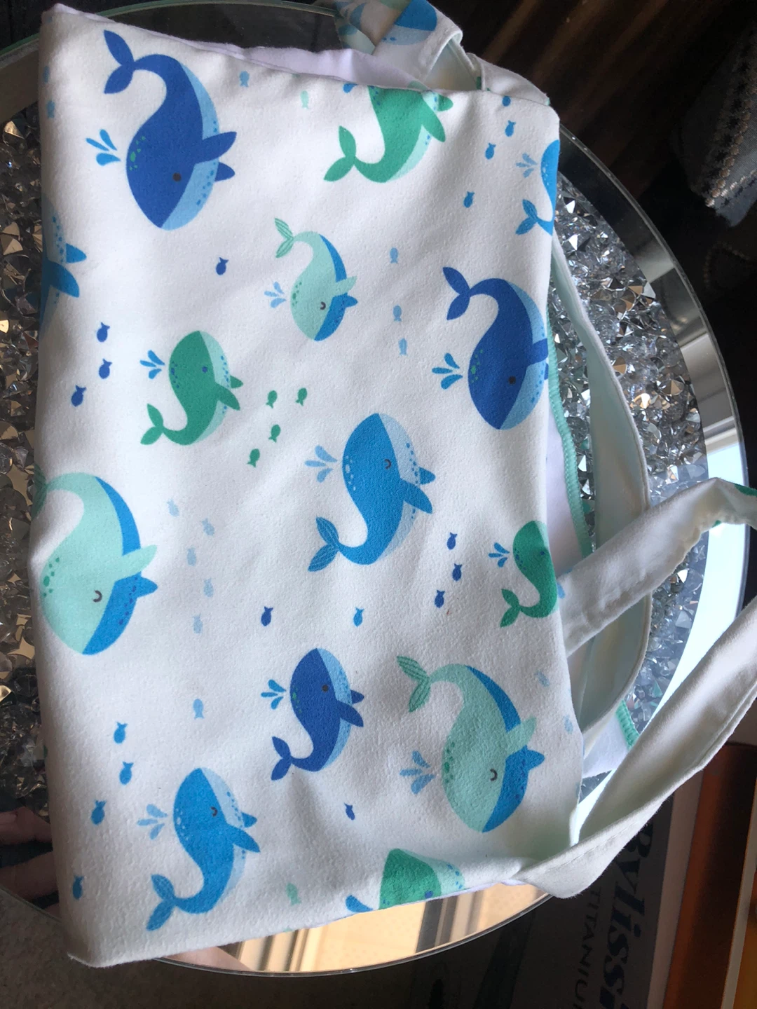 Whale and Fish Print Wet Bag - photo 2