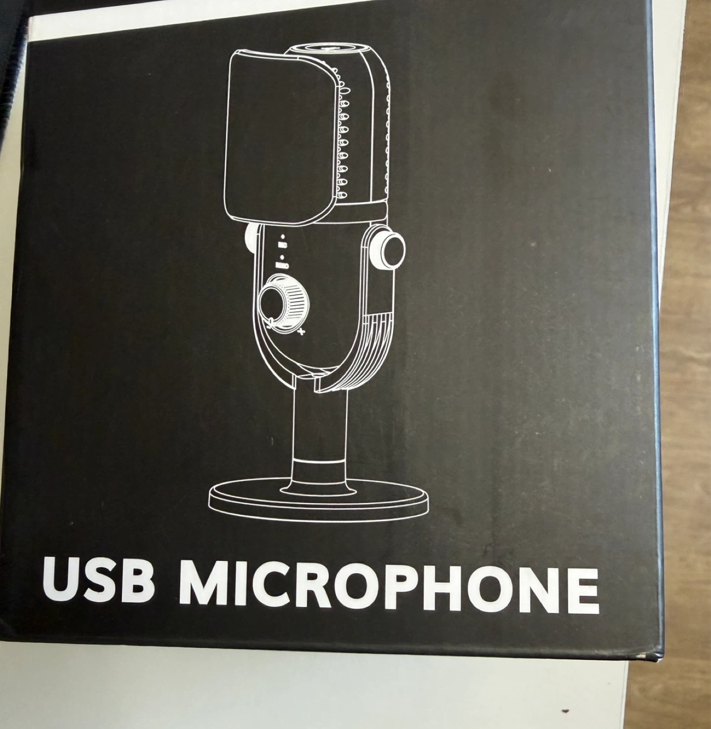 Black USB Microphone - photo 5