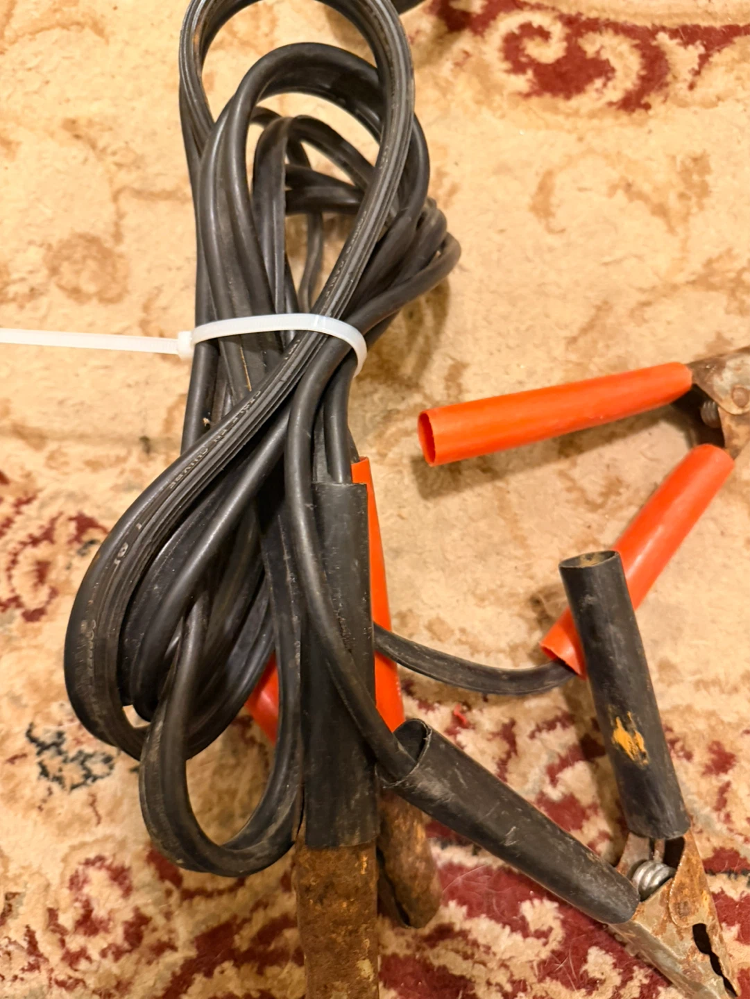 Booster Cables with Alligator Clamps