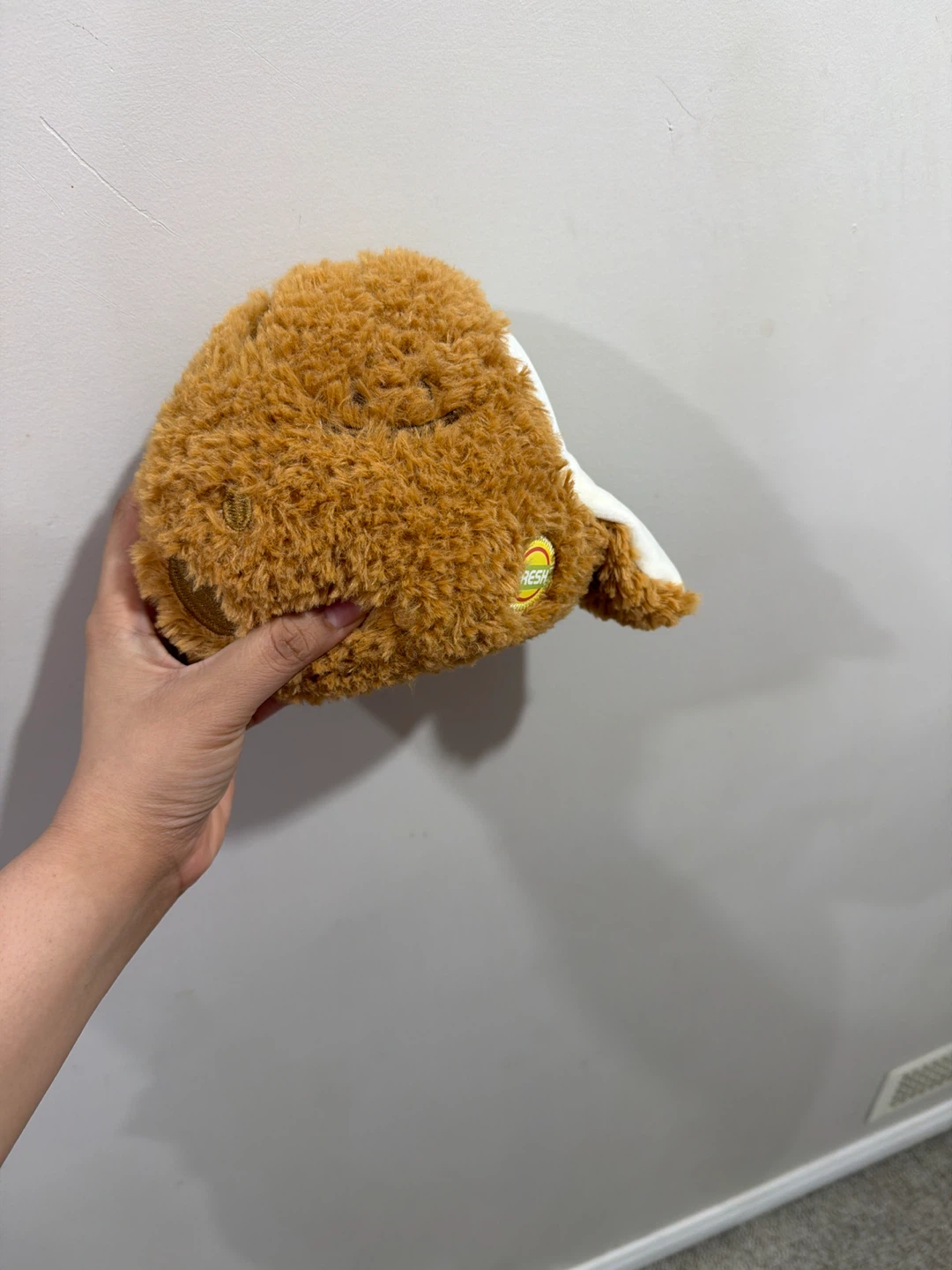 Fuzzy Brown Plush Toy