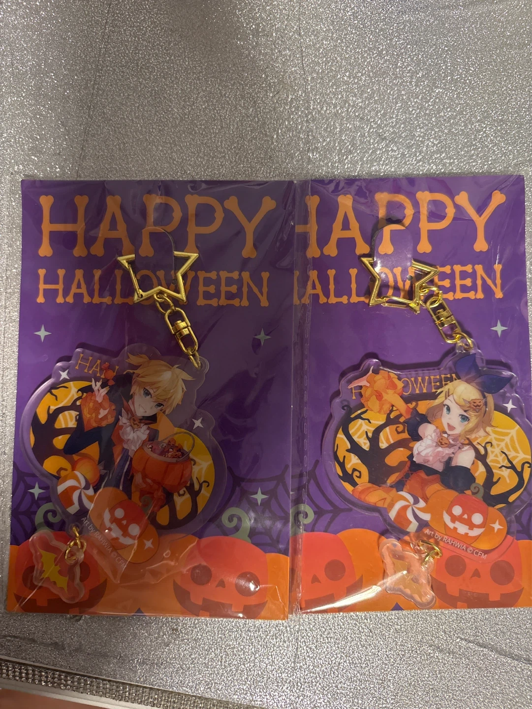 Vocaloid Halloween Keychains