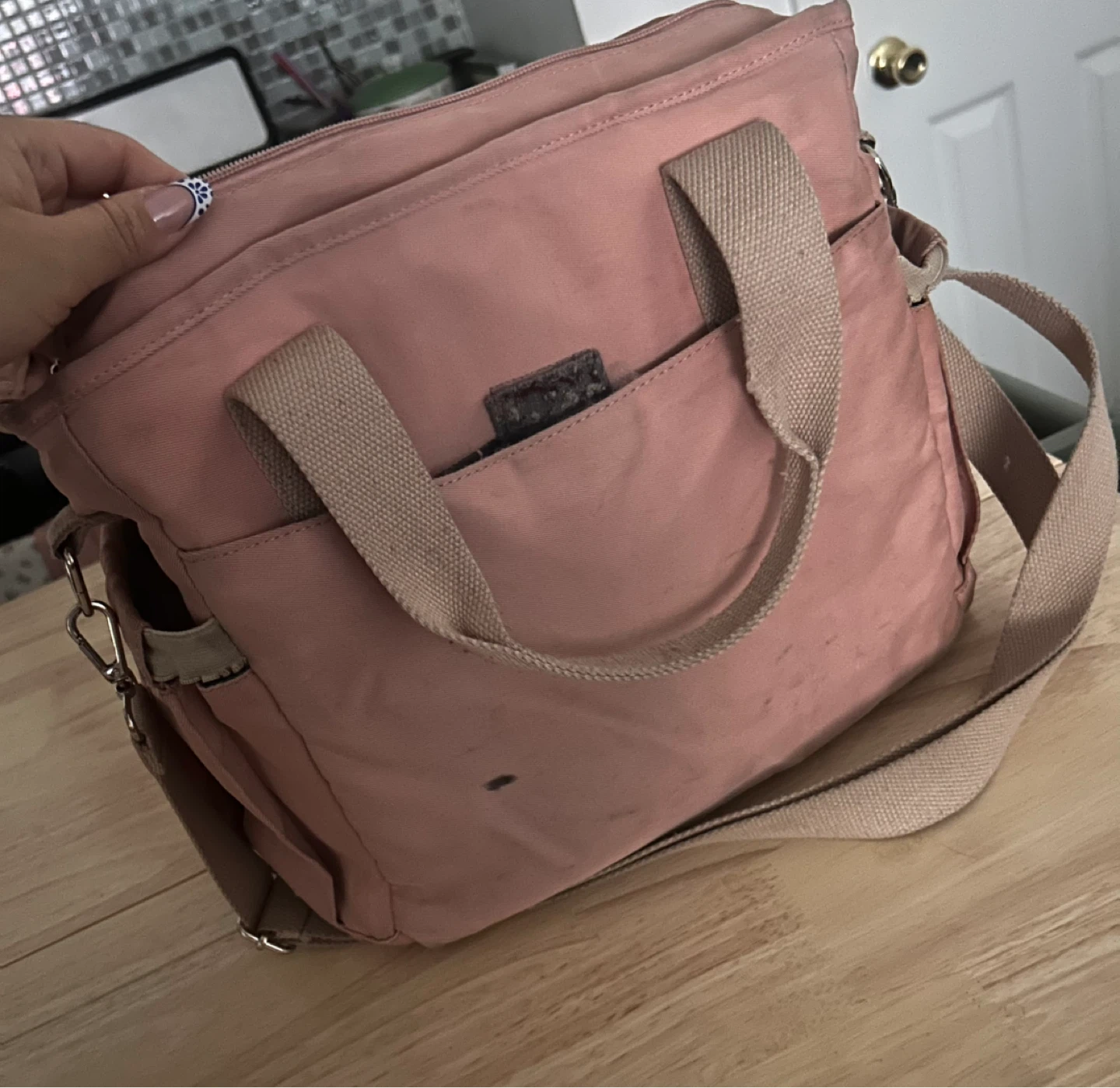 Pink Insulated Lunch Bag - photo 3