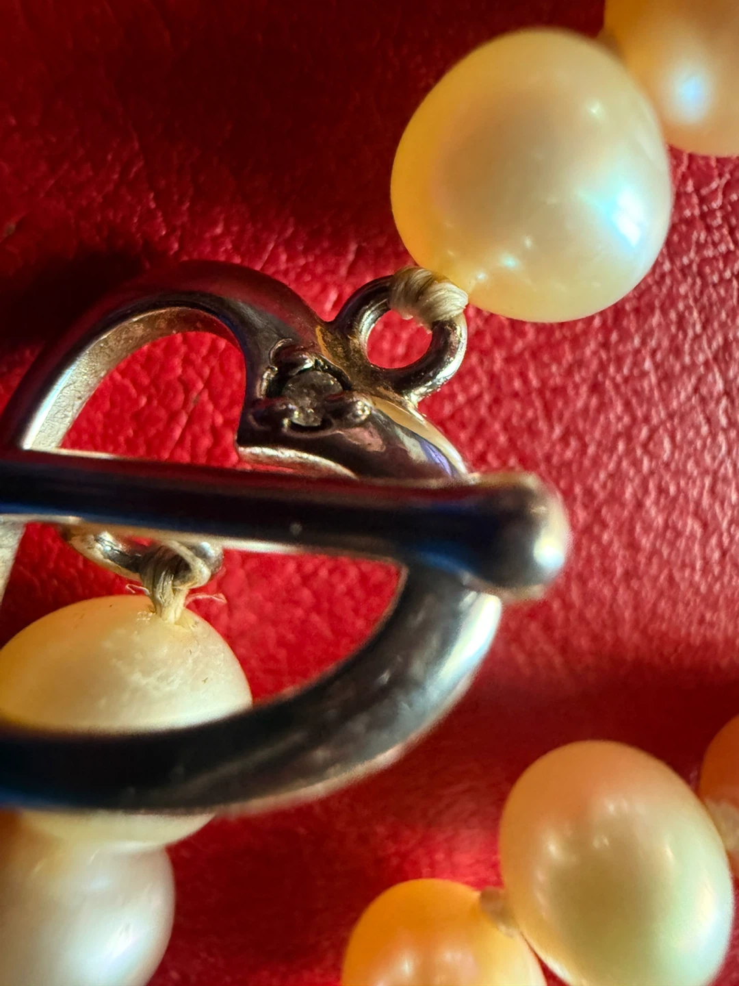 Pearl Necklace and Bracelet Set with Toggle Clasp - photo 3