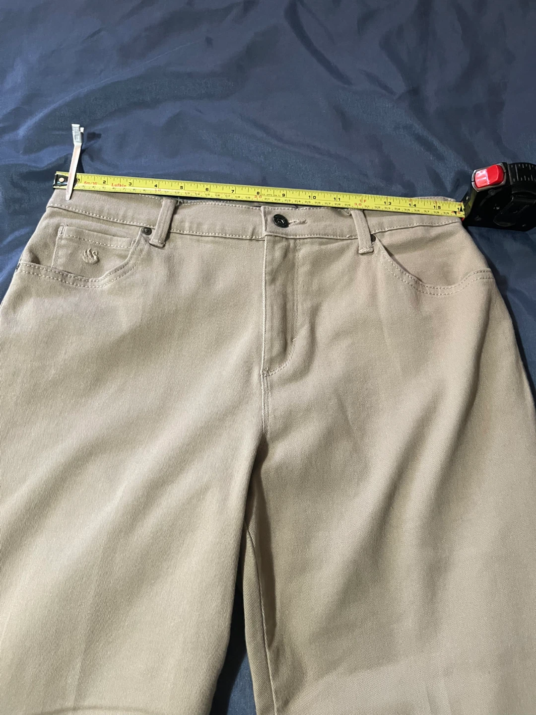 Gloria Vanderbilt Amanda Jeans Size 12 Tan - photo 5