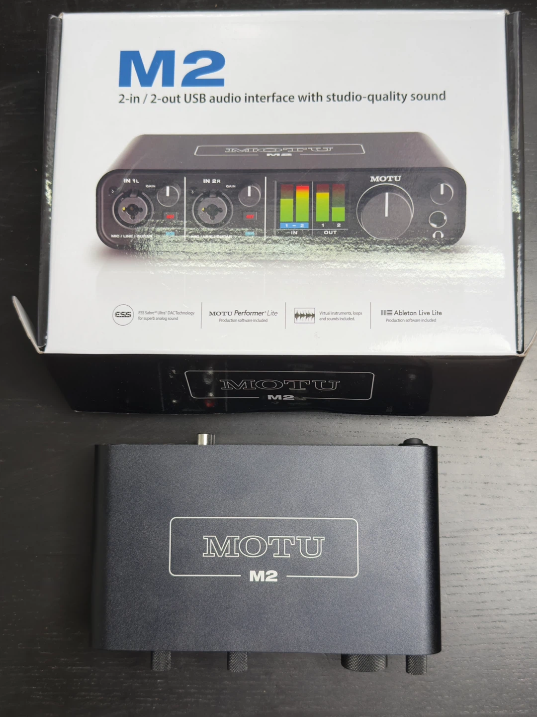 MOTU M2 USB Audio Interface
