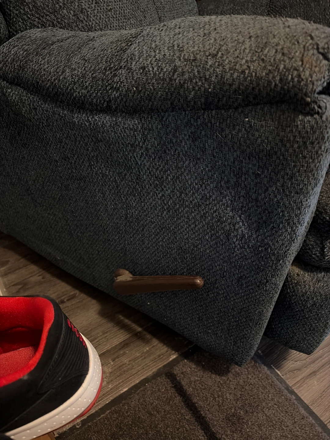 Dark Grey Recliner Chair - photo 2