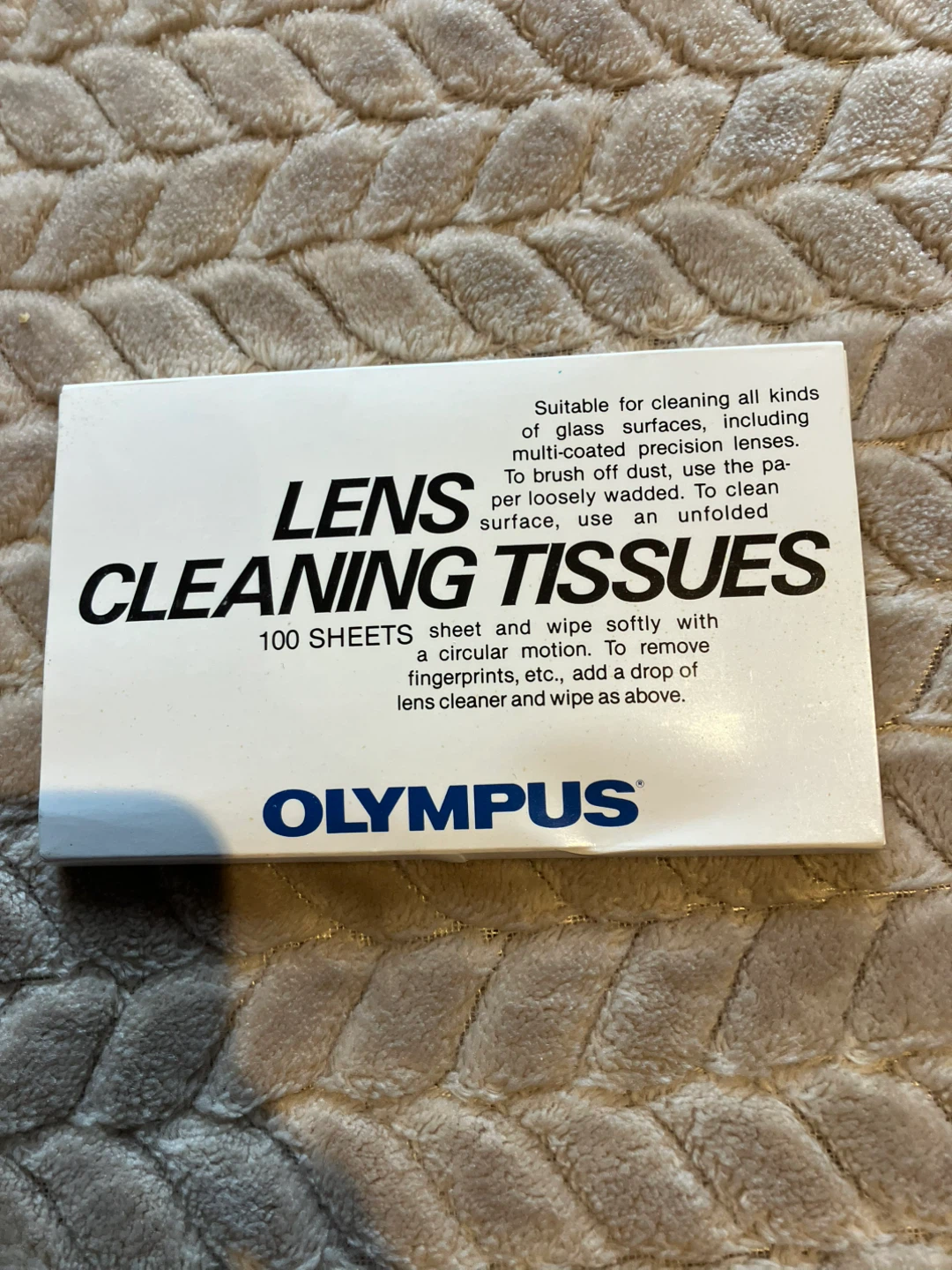 Olympus Lens Cleaning Tissues & Kodak Lens Cleaning Paper - photo 4