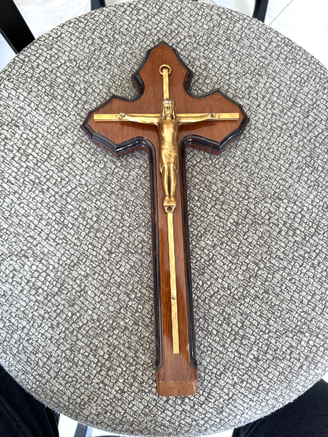 Wooden Crucifix with Jesus figure (13 inch)
