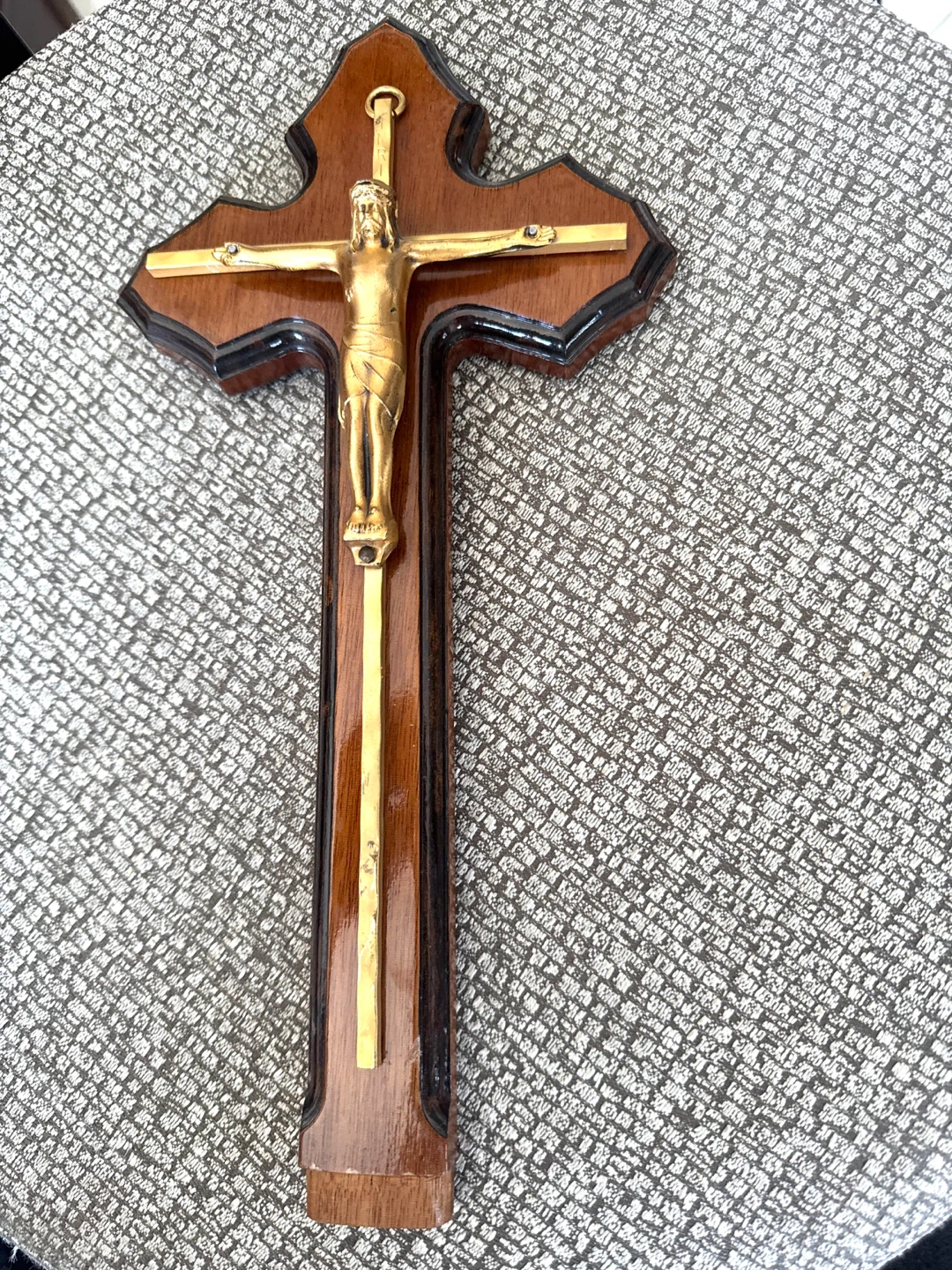 Wooden Crucifix with Jesus figure (13 inch) - photo 3
