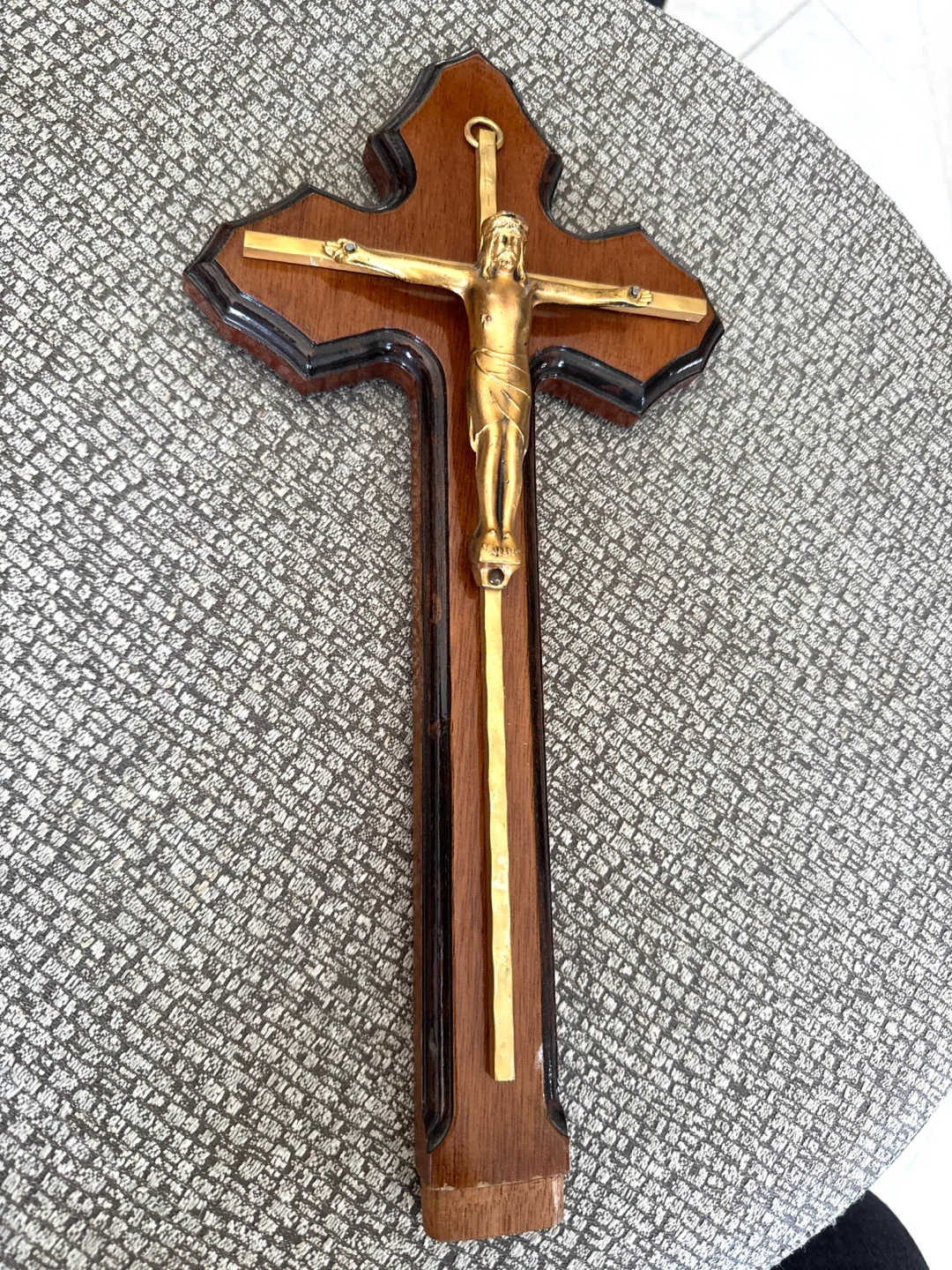 Wooden Crucifix with Jesus figure (13 inch) - photo 2