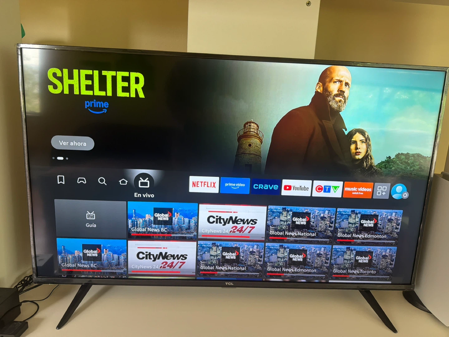 TCL Smart TV 50” Perfect conditions