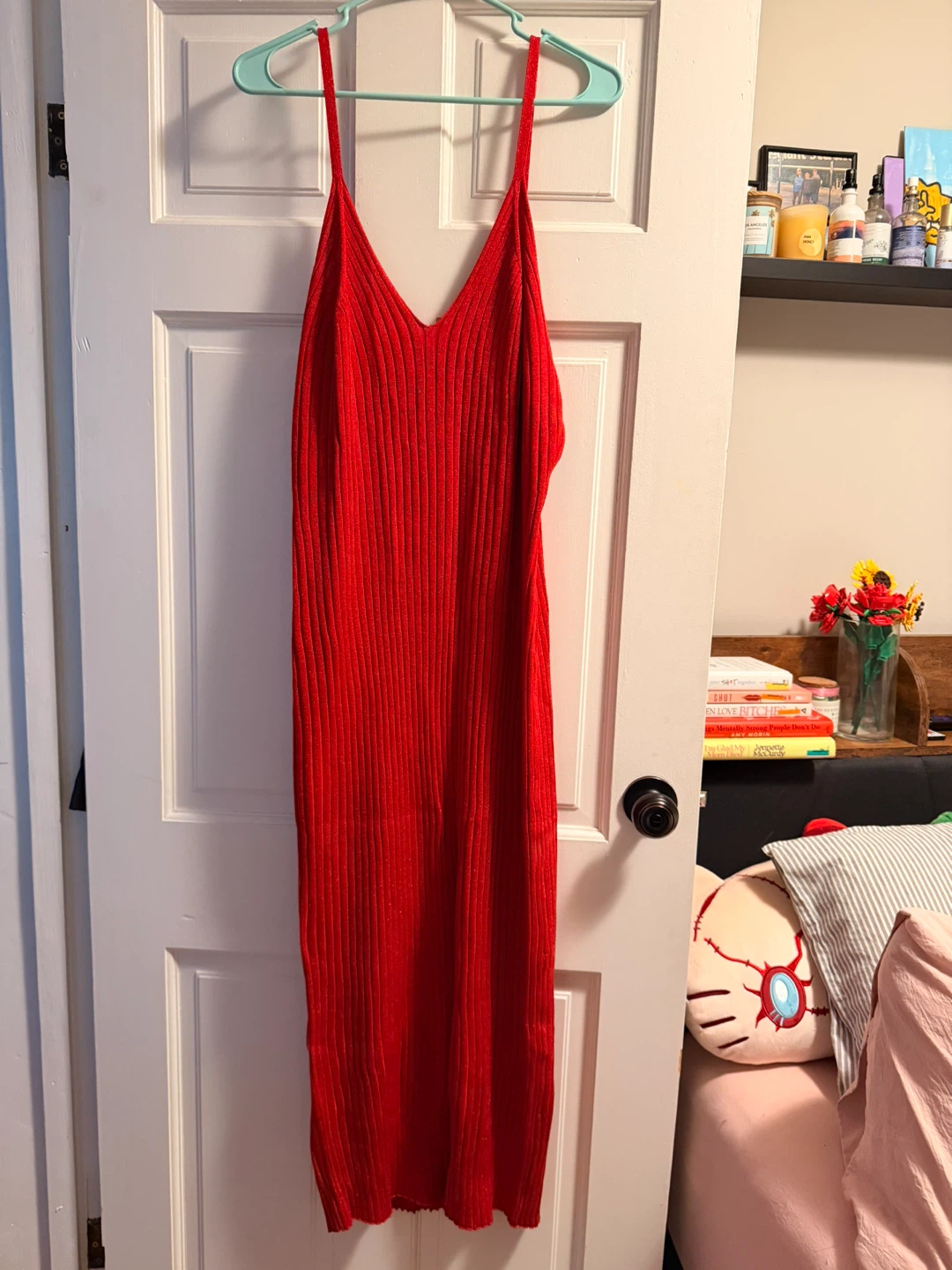 Red dress