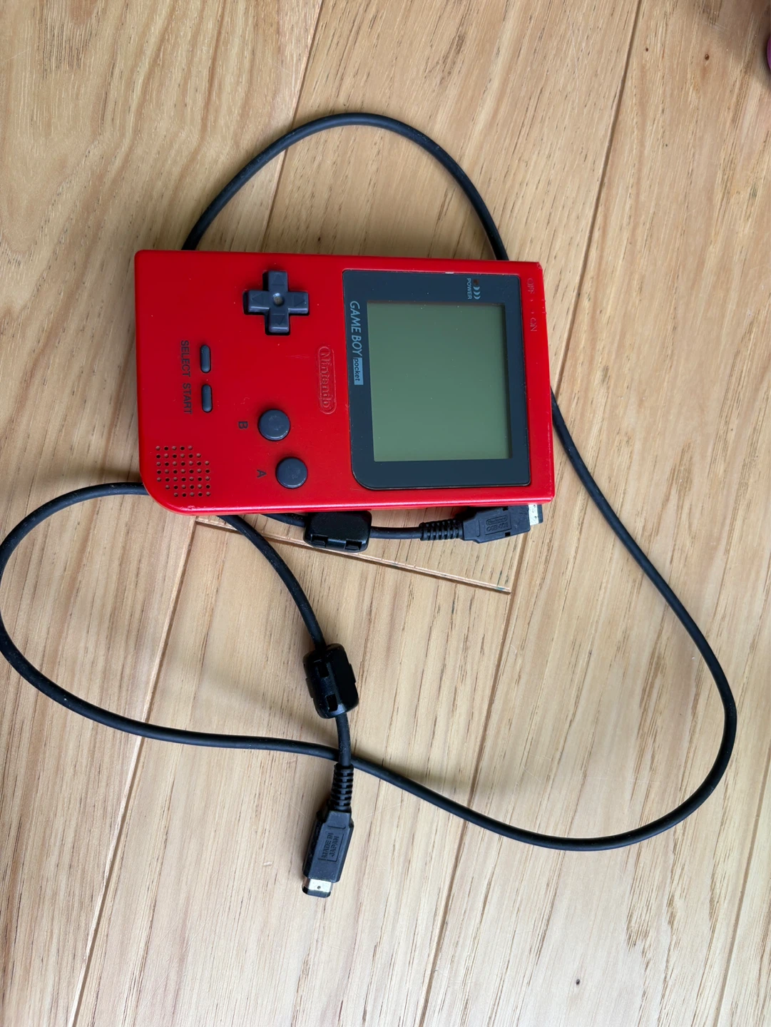 Red Nintendo Game Boy Pocket