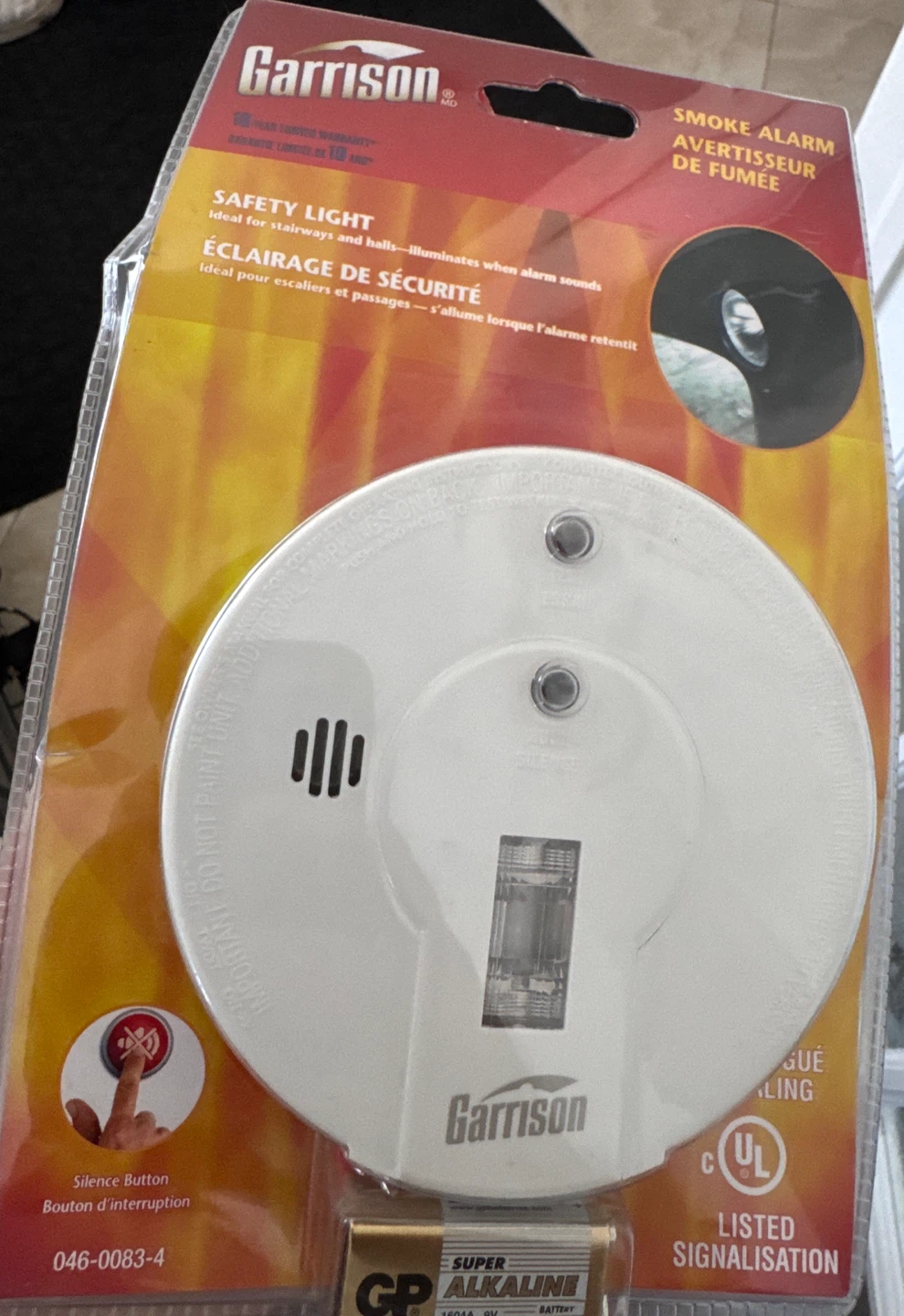 Garrison Smoke detector with Alarm