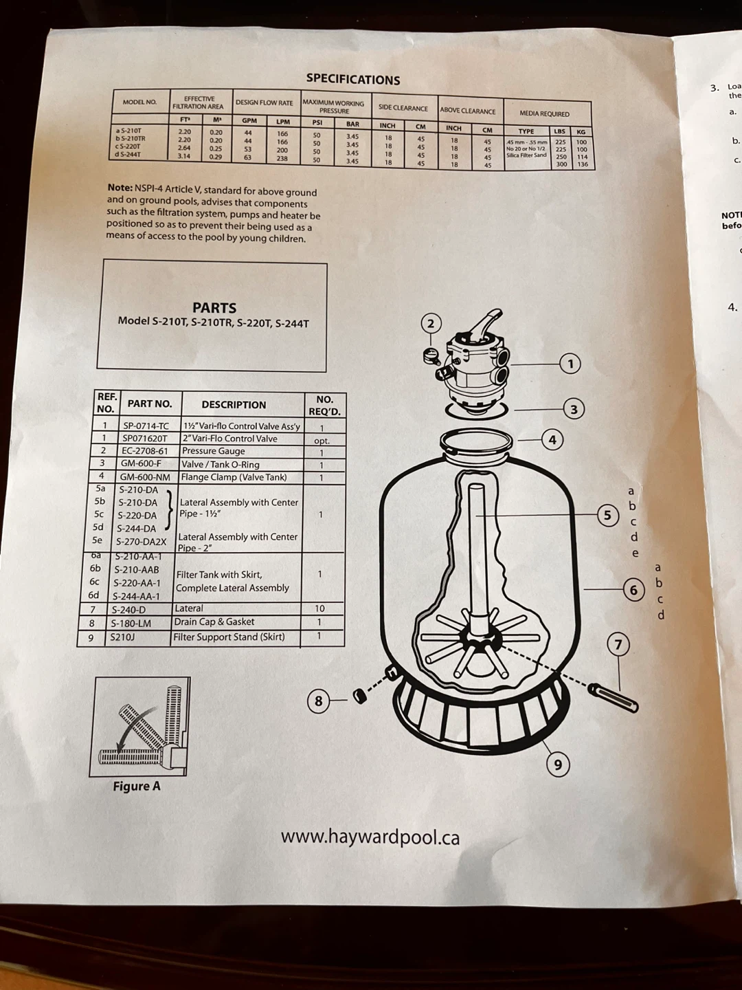 Hayward ProSeries 24" Sand Filter - photo 3
