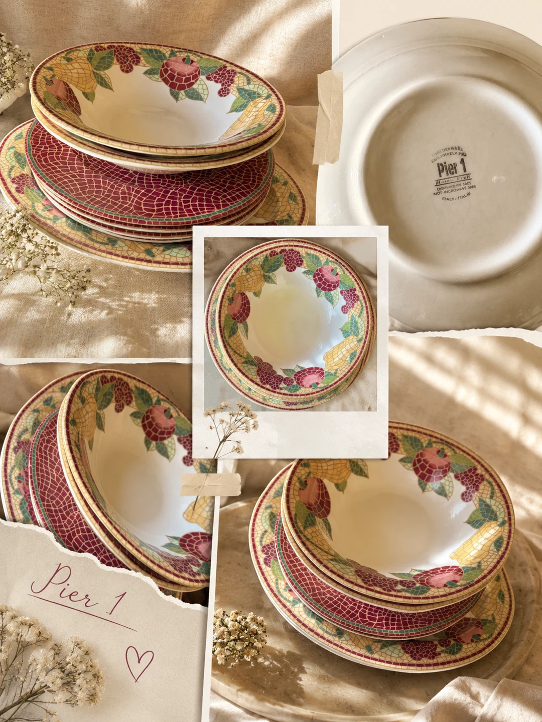 Pier 1 "Plazo Fruit" Set