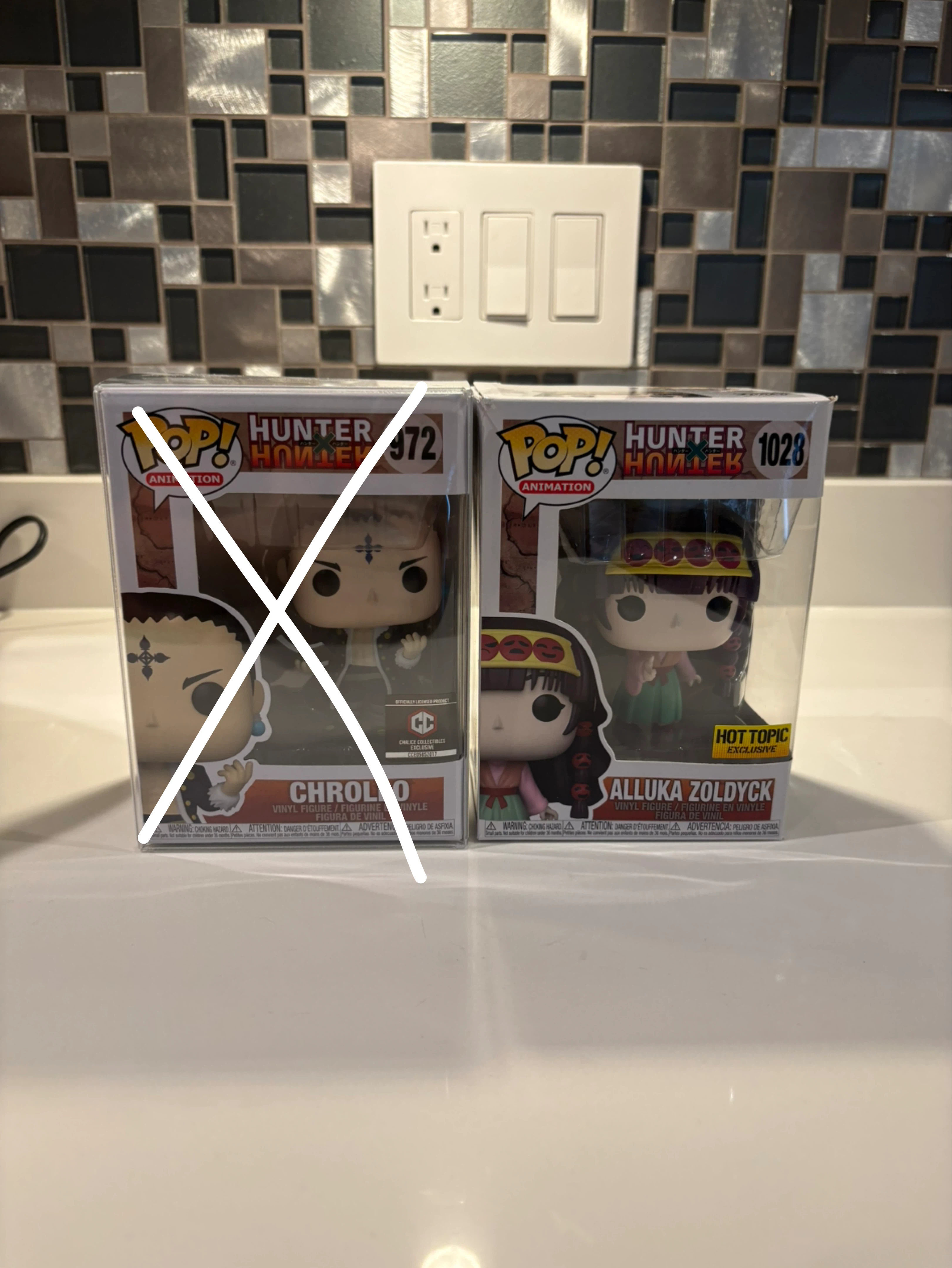 Pop! Hunter x Hunter Chrollo & Alluka Zoldyck Figures