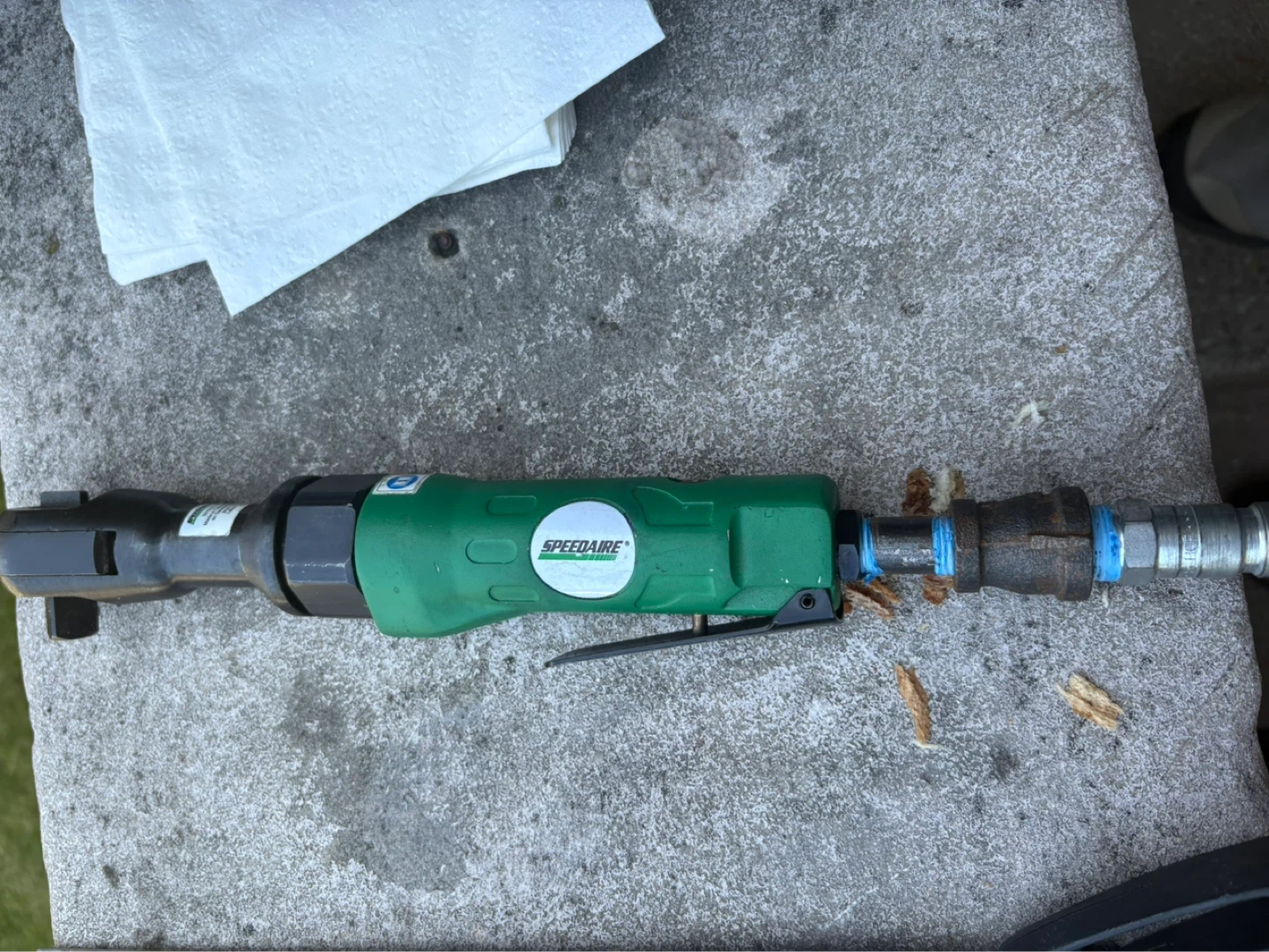 Speedaire 1/2 Drive Air Ratchet Wrench