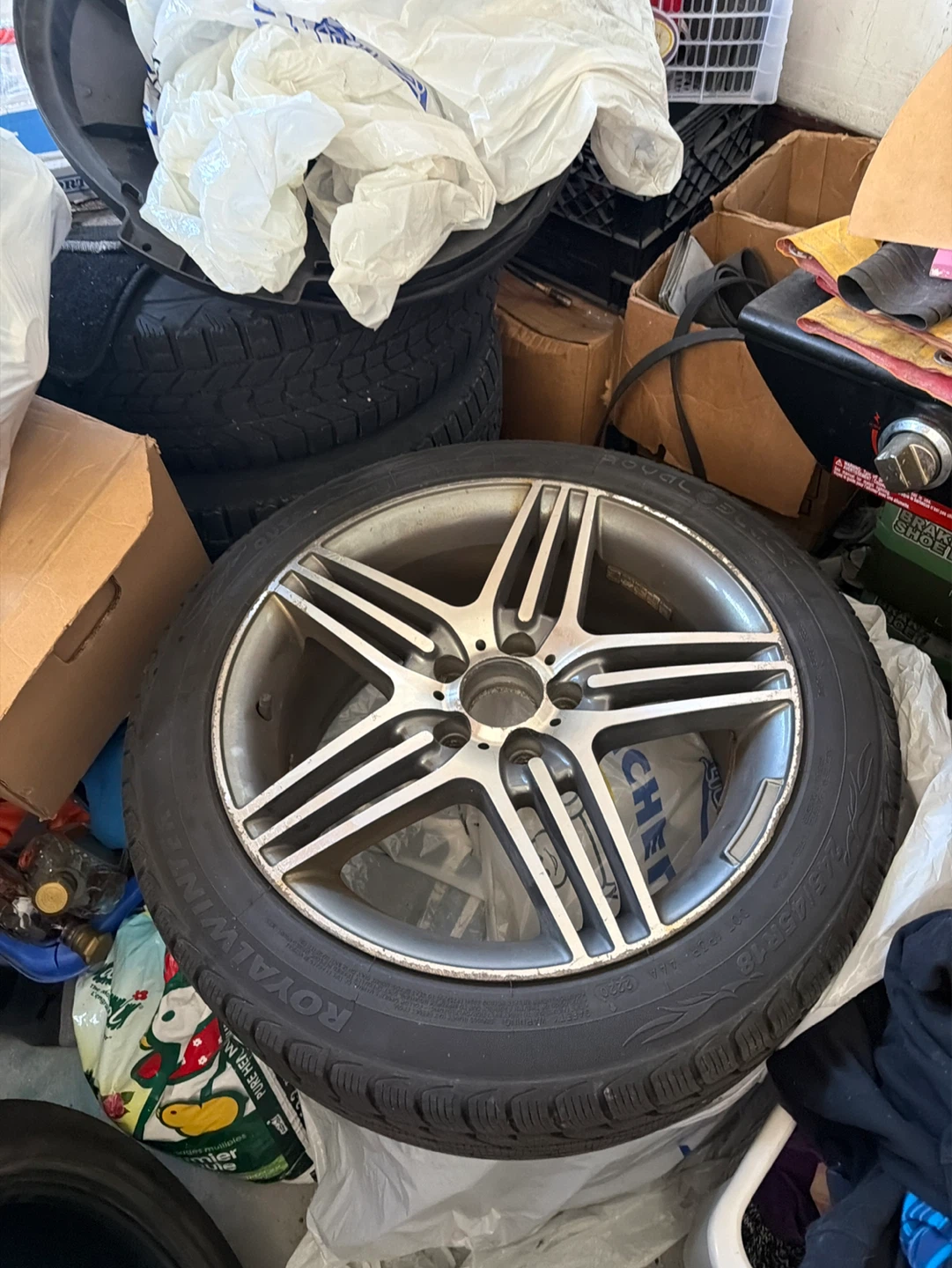 4 Royal Winter Tires with Alloy Rims